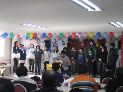 가산골마을에서 다인학교 학예회를 개최