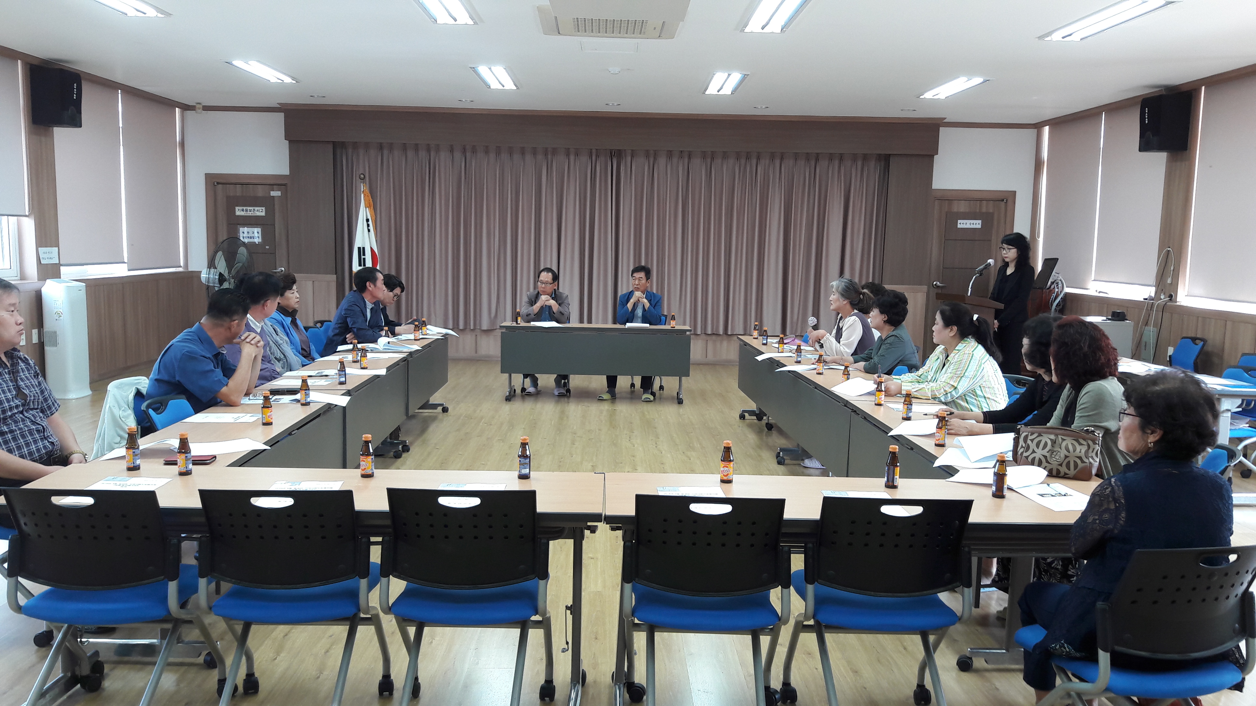 2016년 9월 대룡복지봉사단 회의