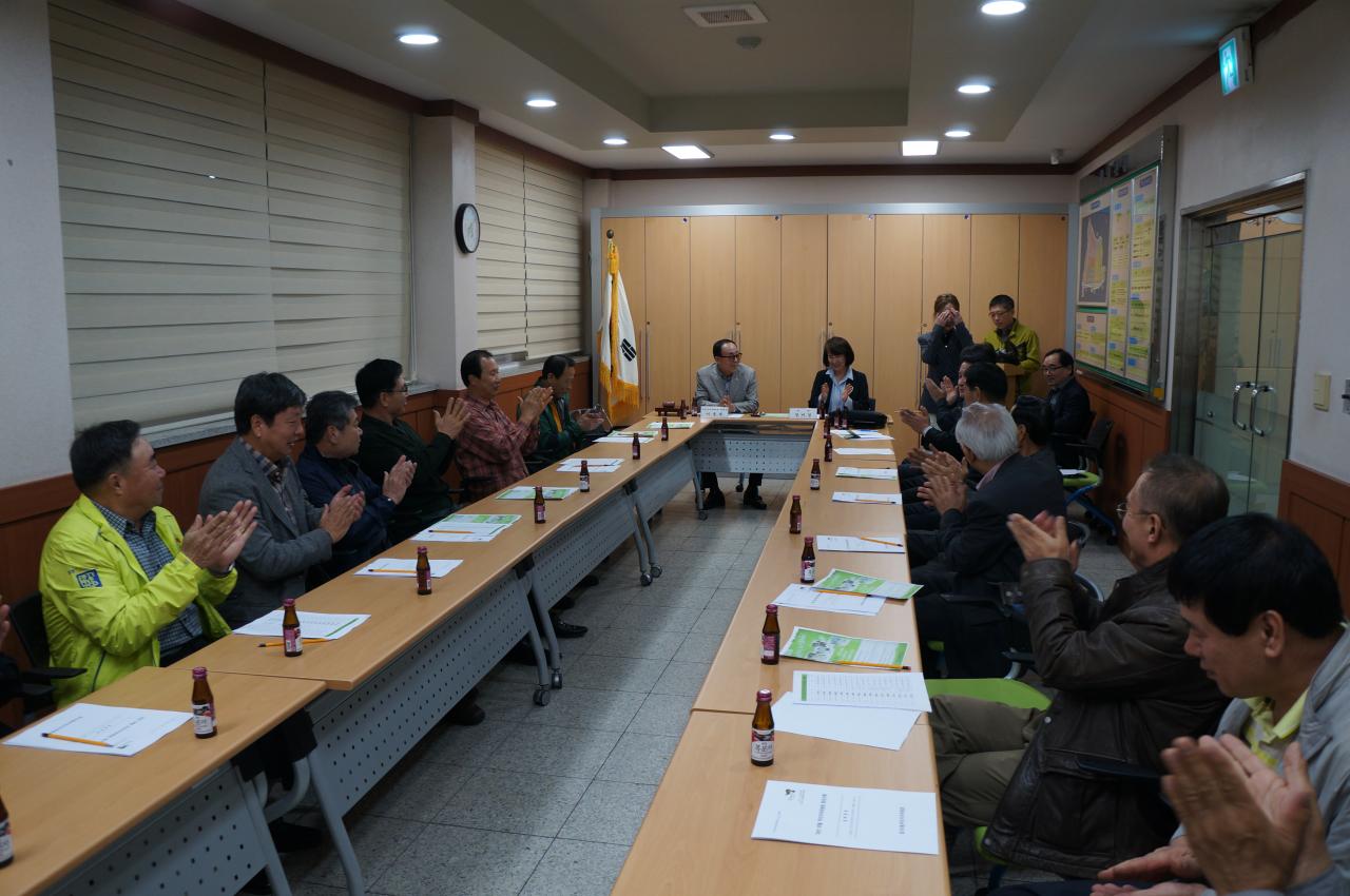 2016년 10월 주민자치위원회 개최