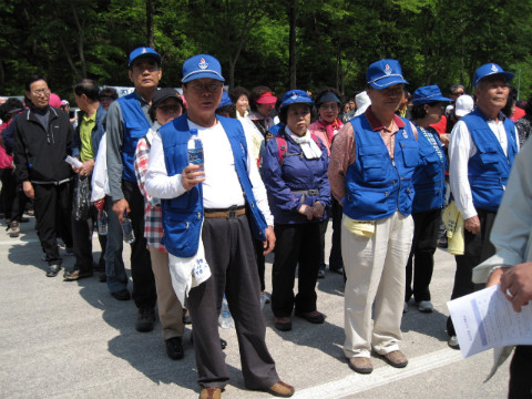 가산골마을 새/농 추진단 경관 견학