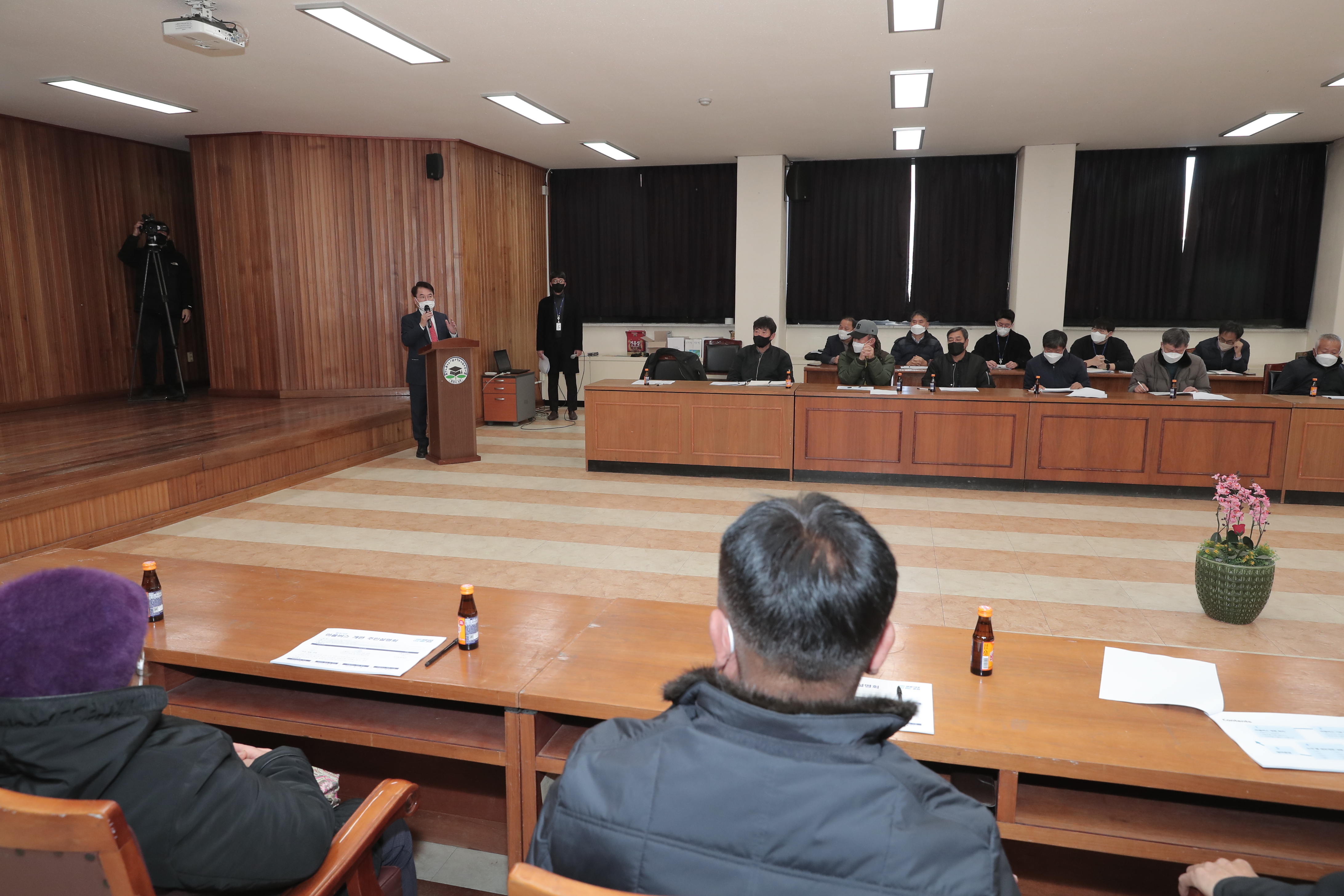 마을버스 개편 주민설명회