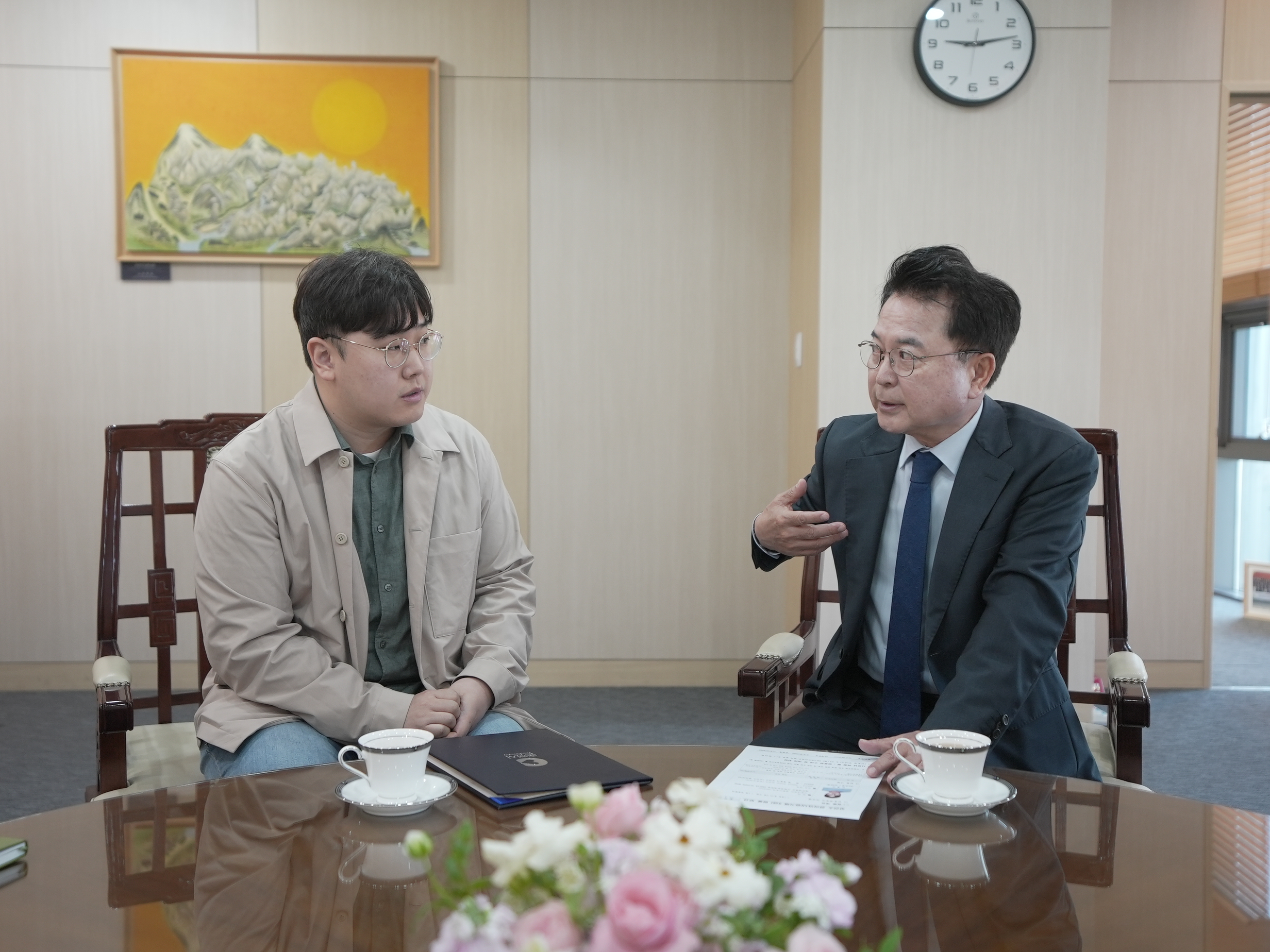 보건소 관리의사 임용장 수여식