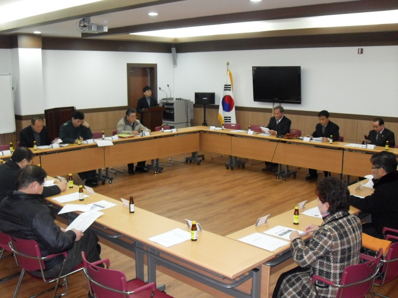 주민자치위원회 회의(2010.1)