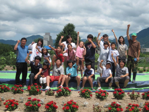 동면 대안학교 축제장 방문