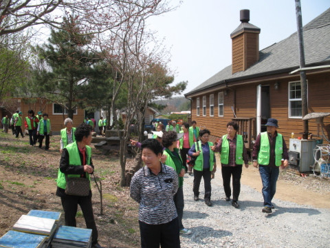지내1리 새/농 추진단 선진지 견학