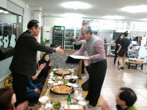 하천살리기실천단장 표창