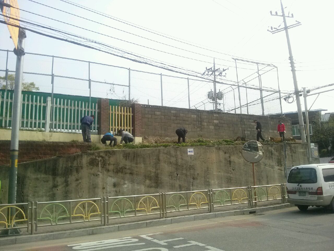효자3동 가꾸미사업 식재활동