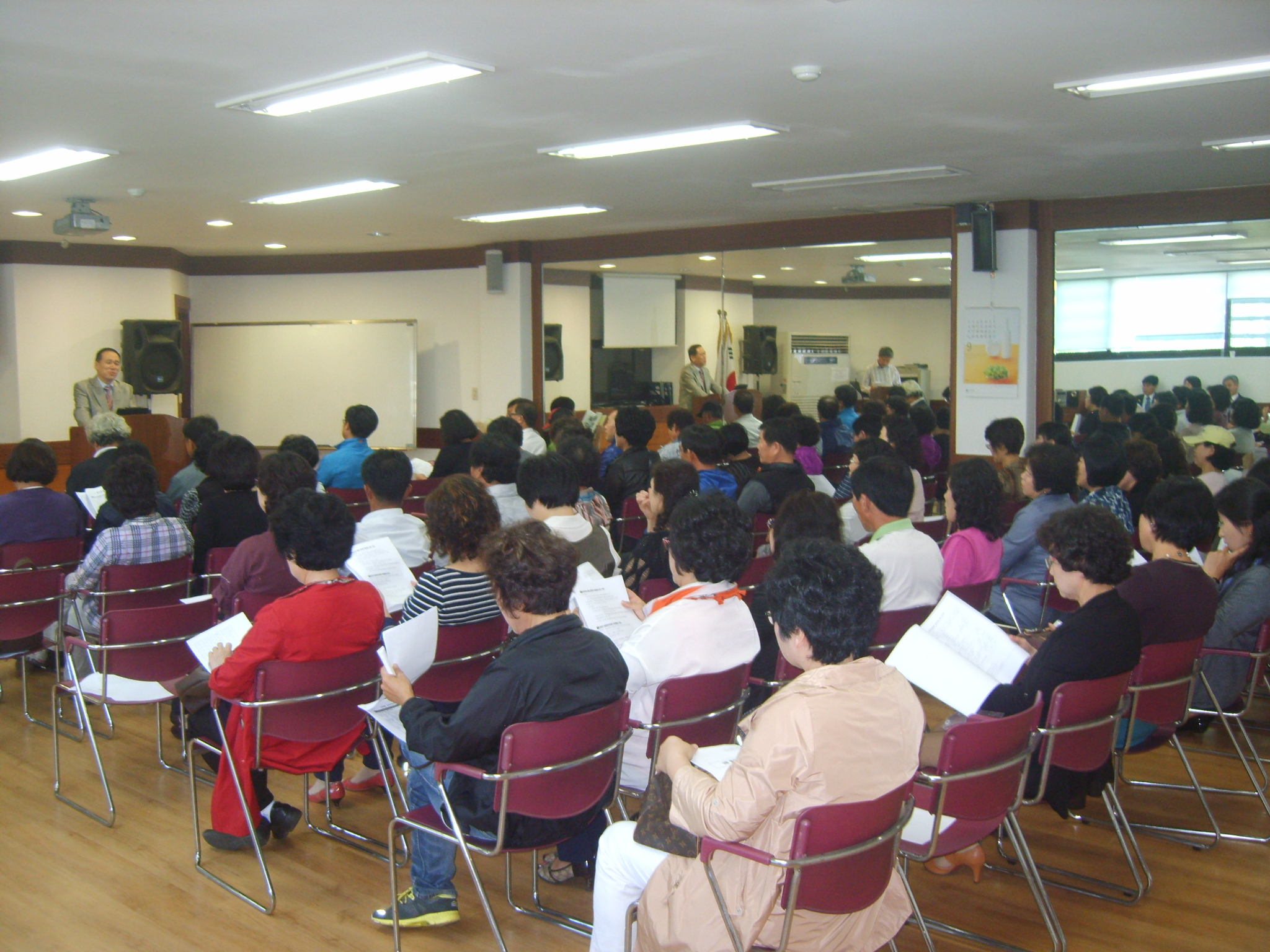 2012. 9. 25 통장회의 사진