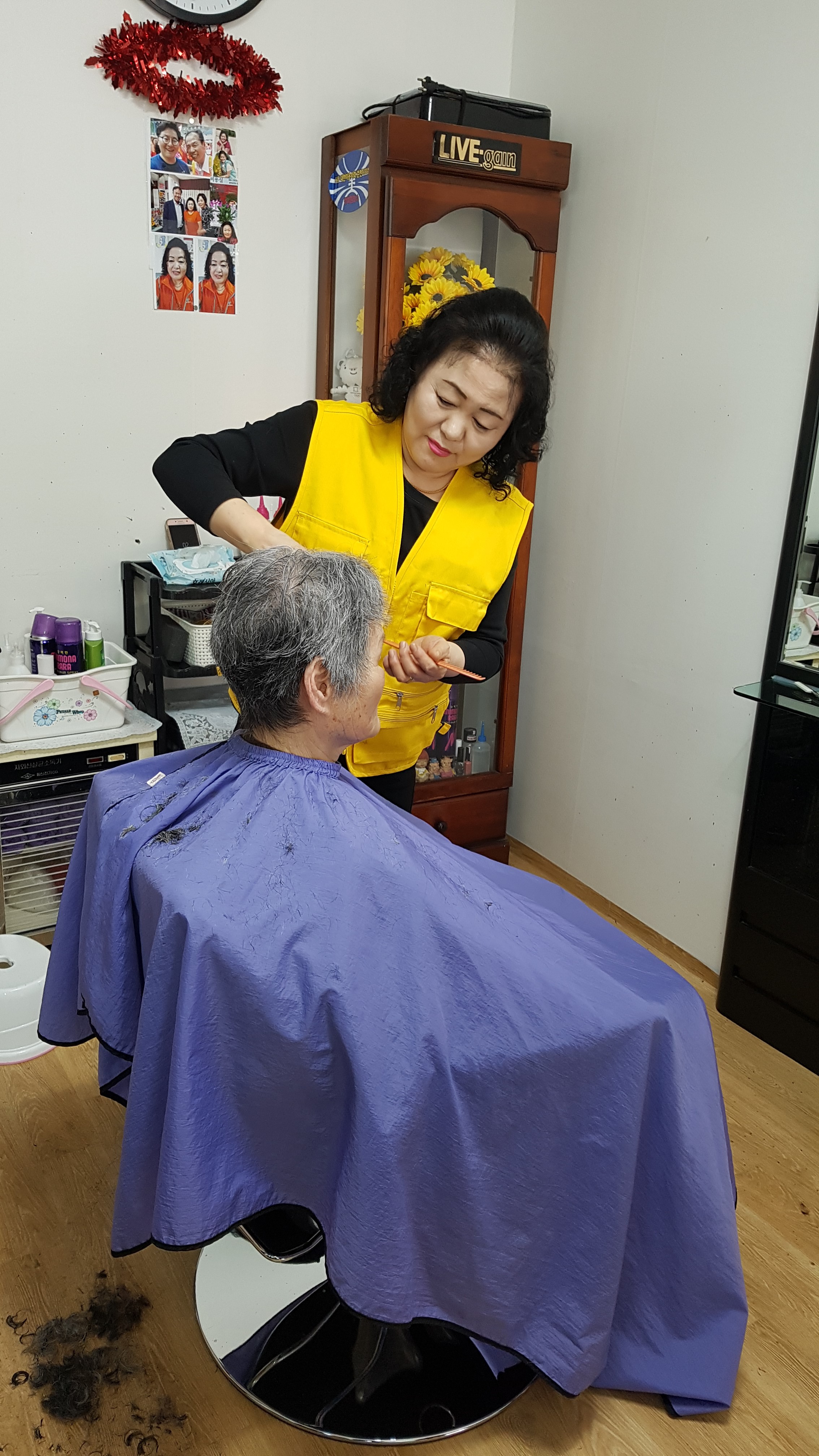 약사명동사회복지 봉사단 이미용 봉사 실시(20190416)