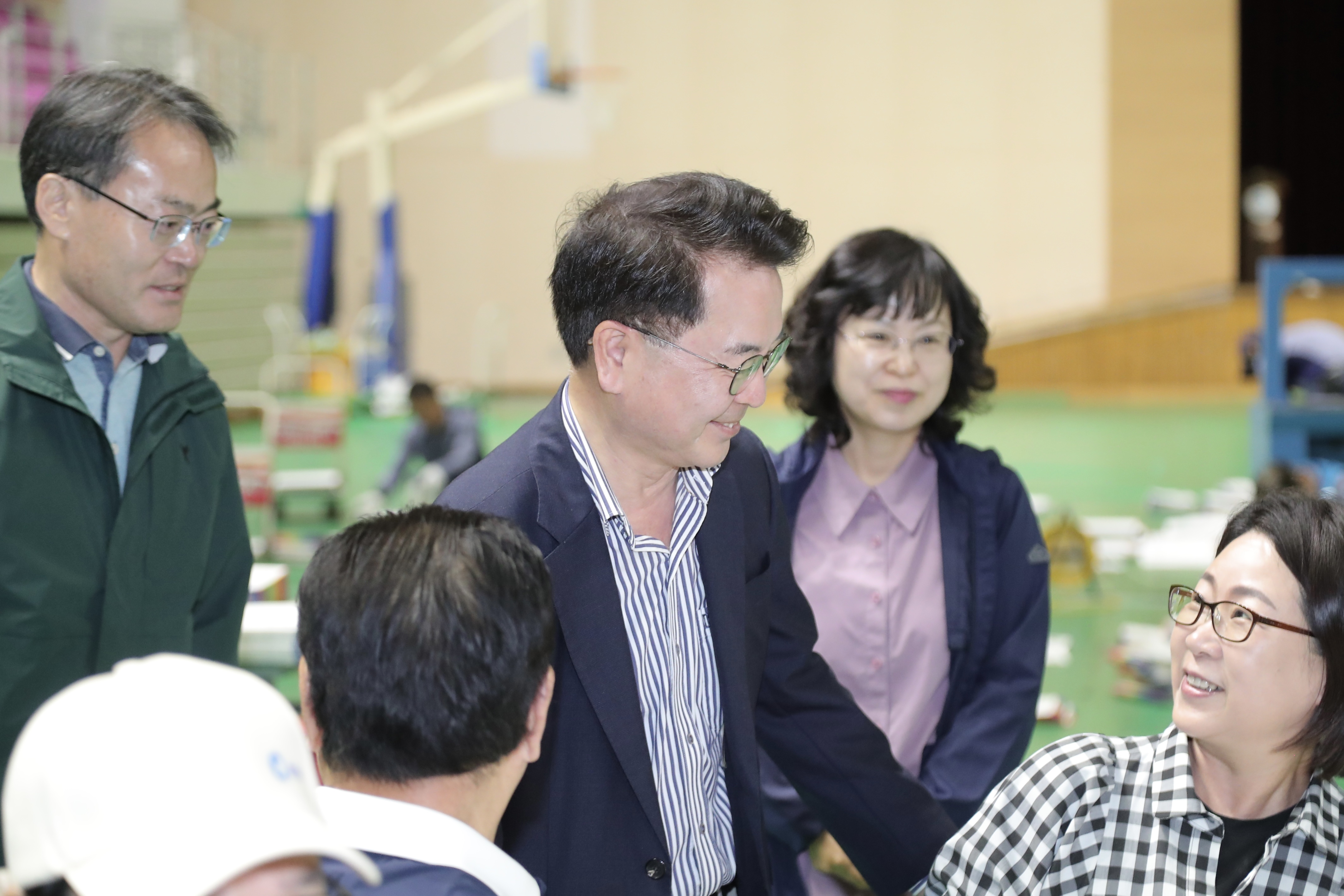 선거 공보작업 격려방문