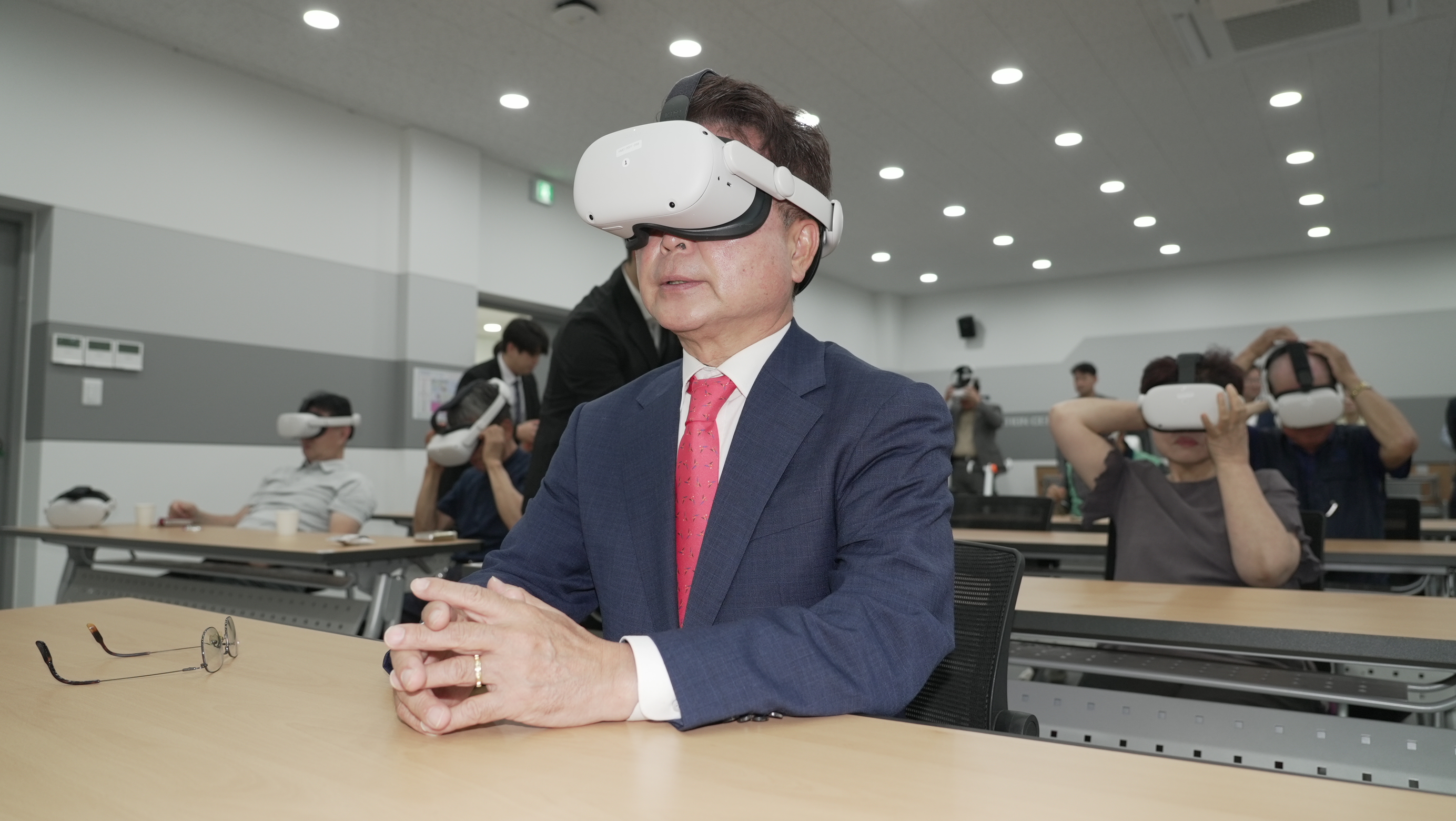 고령자 교통안전 체험교육 사진