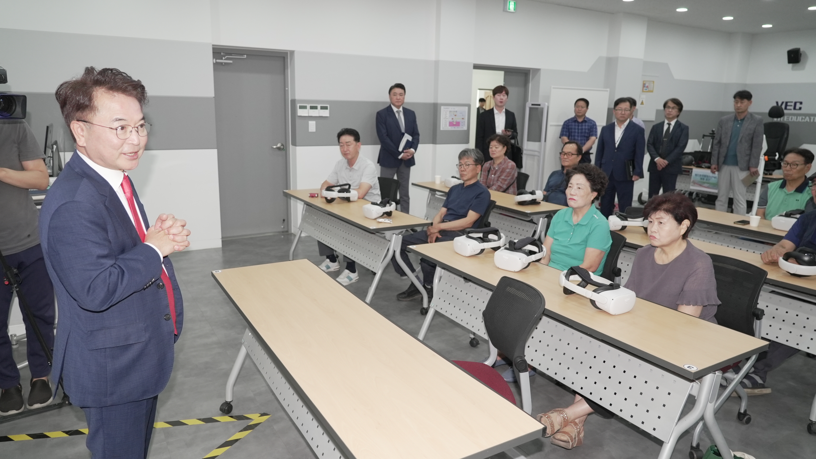 고령자 교통안전 체험교육 사진