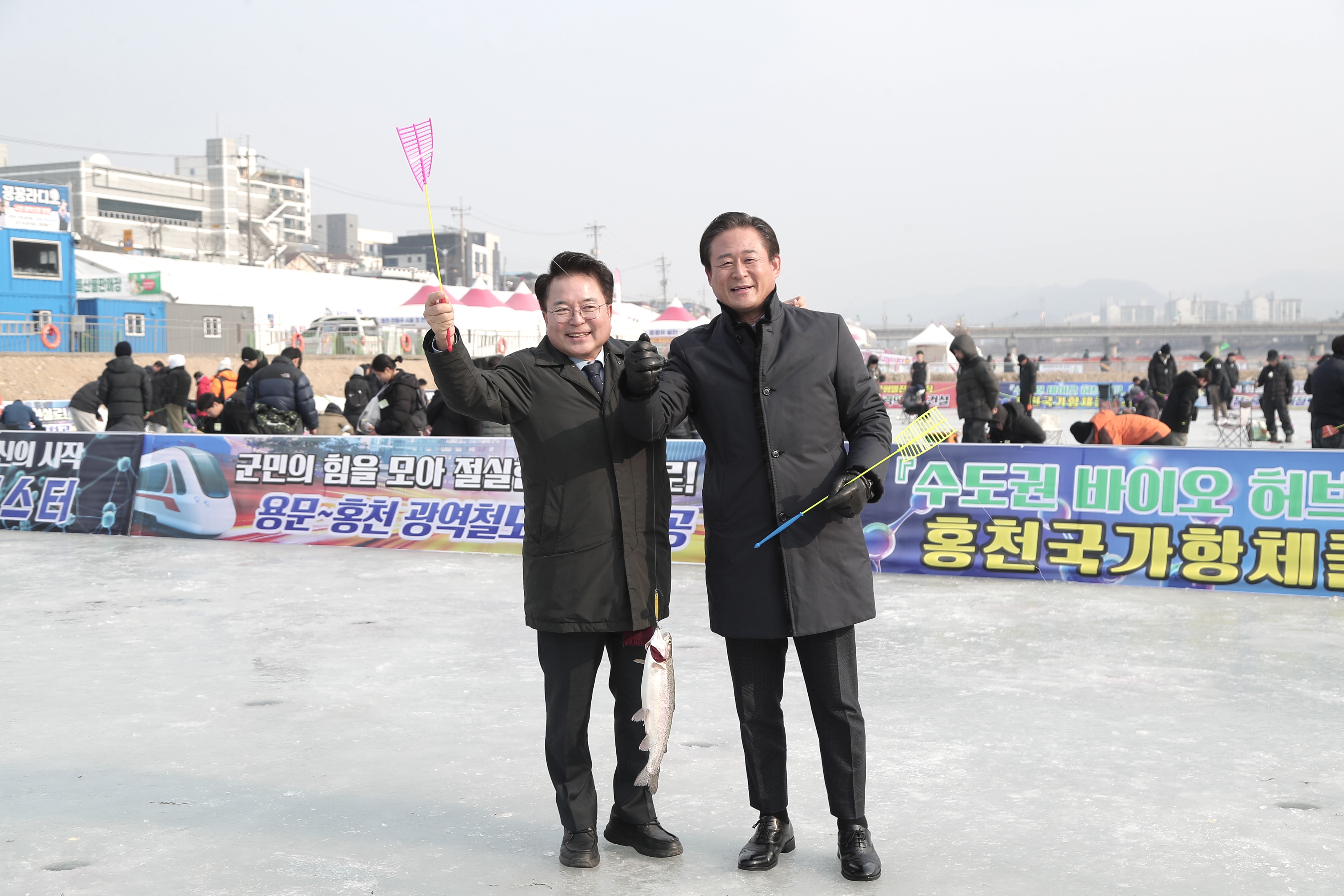 홍천강 꽁꽁축제 방문