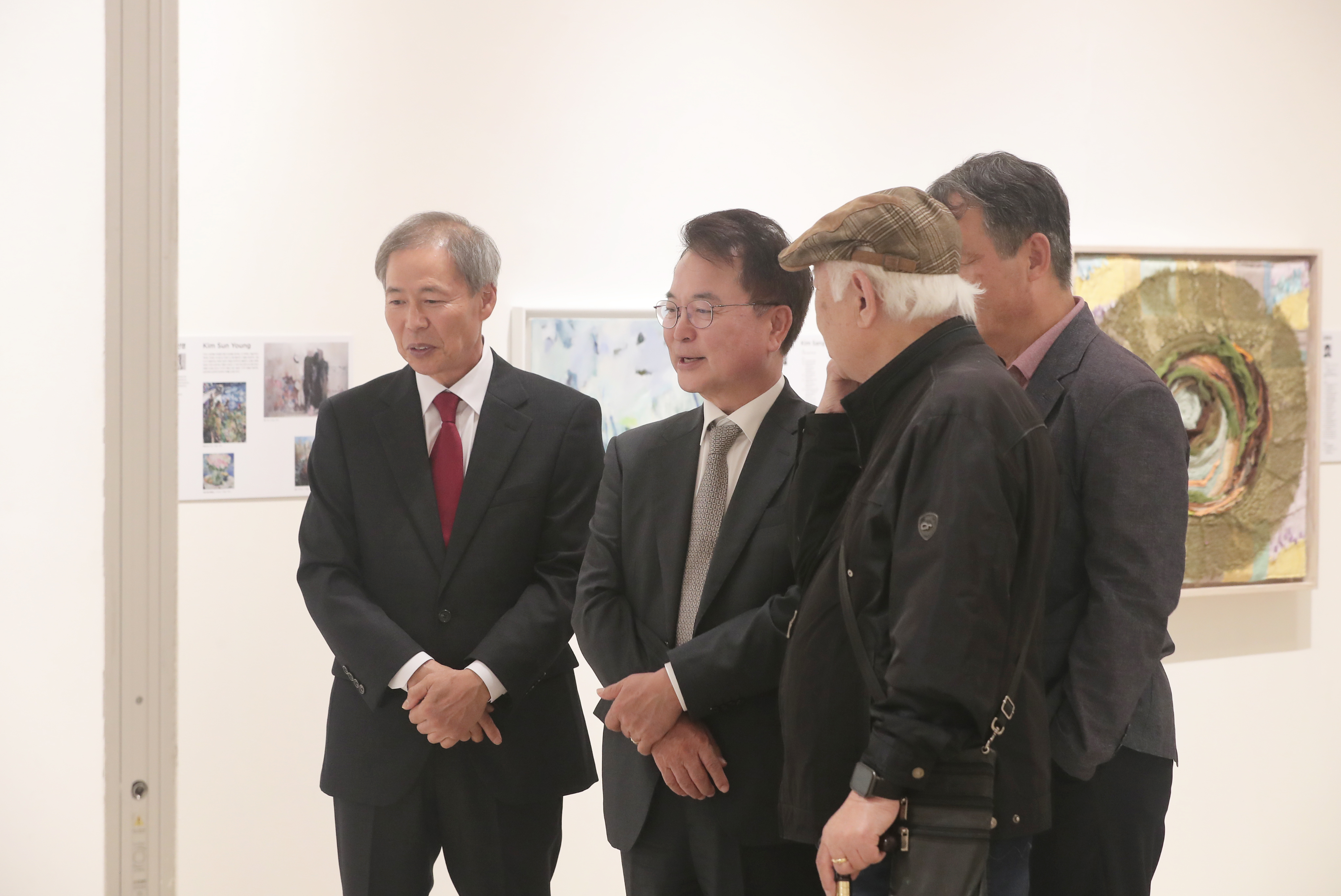 춘천미술협회전 개막식