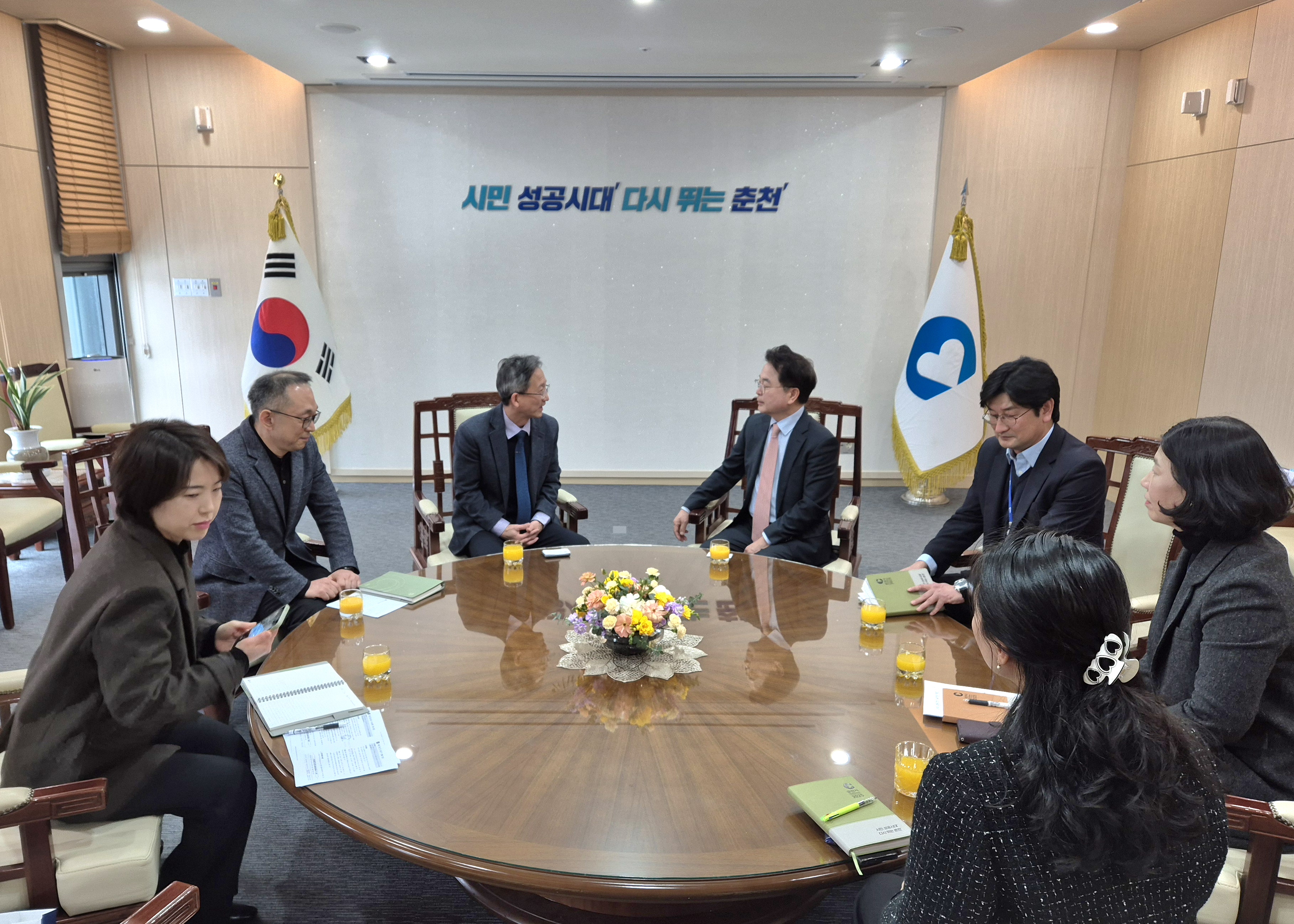신임조달청장 면담