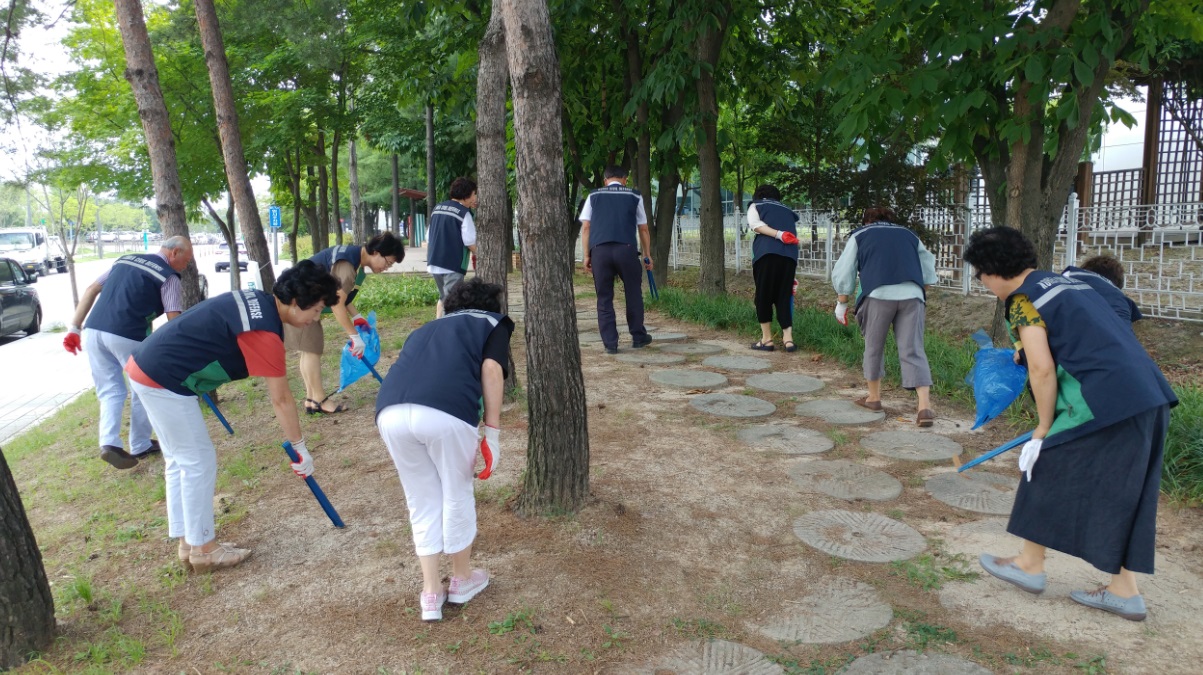 강남동 통장협의회 도시녹화(도시숲) 추진 운동