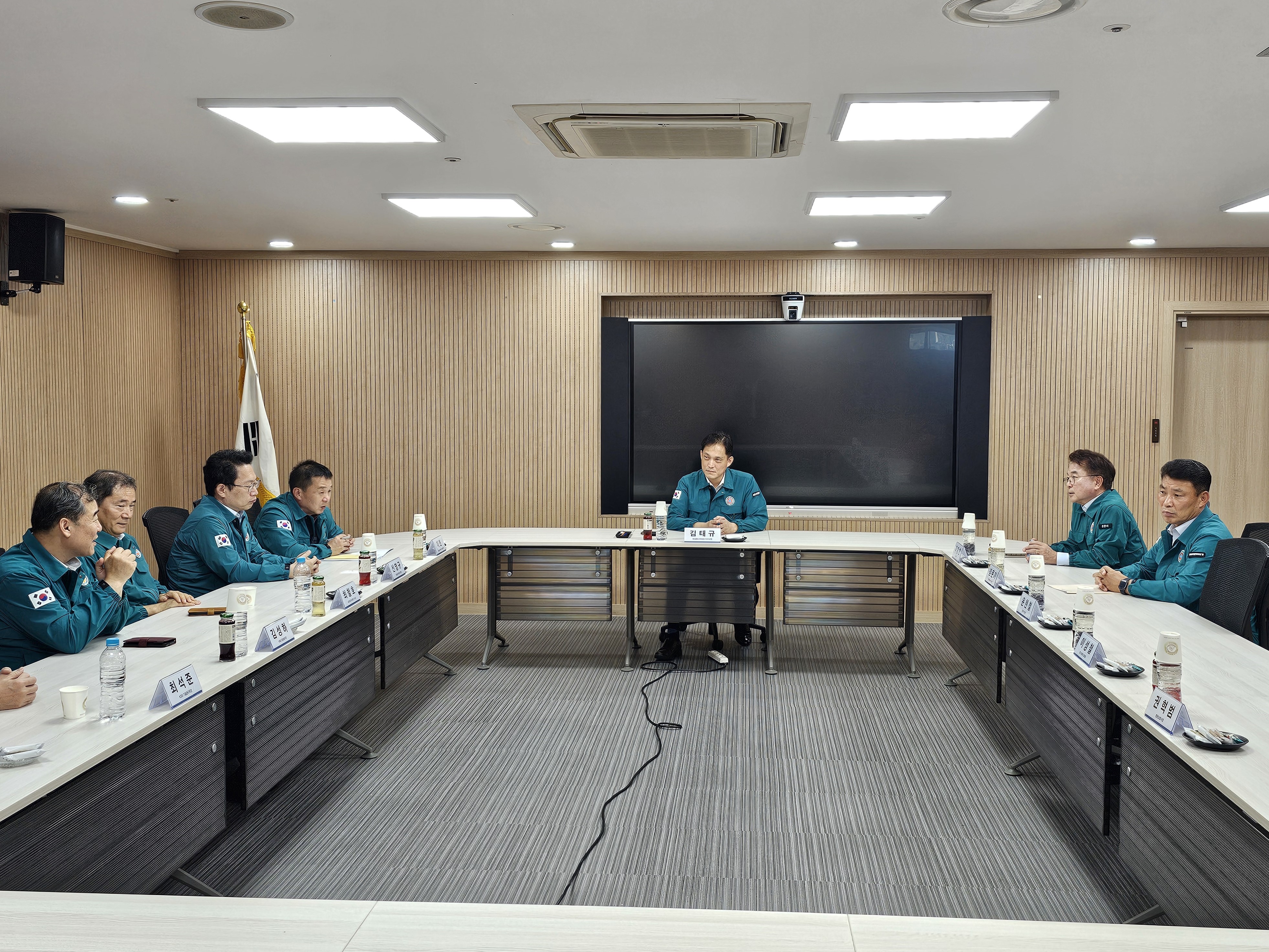 을지연습 비상방송 송출 훈련