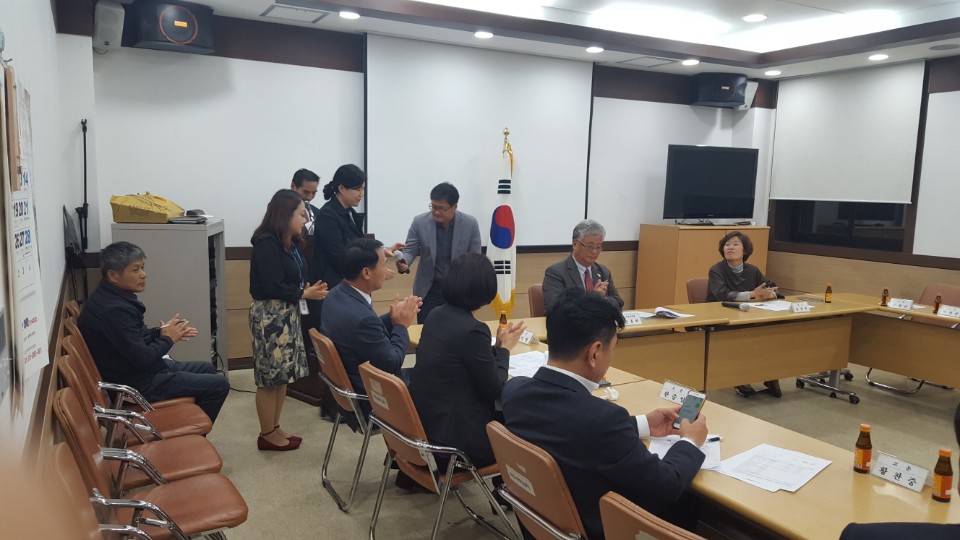 후평1동 10월 주민자치위원회 월례회의
