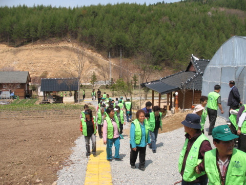 지내3리 새/농추진단 선진지 견학