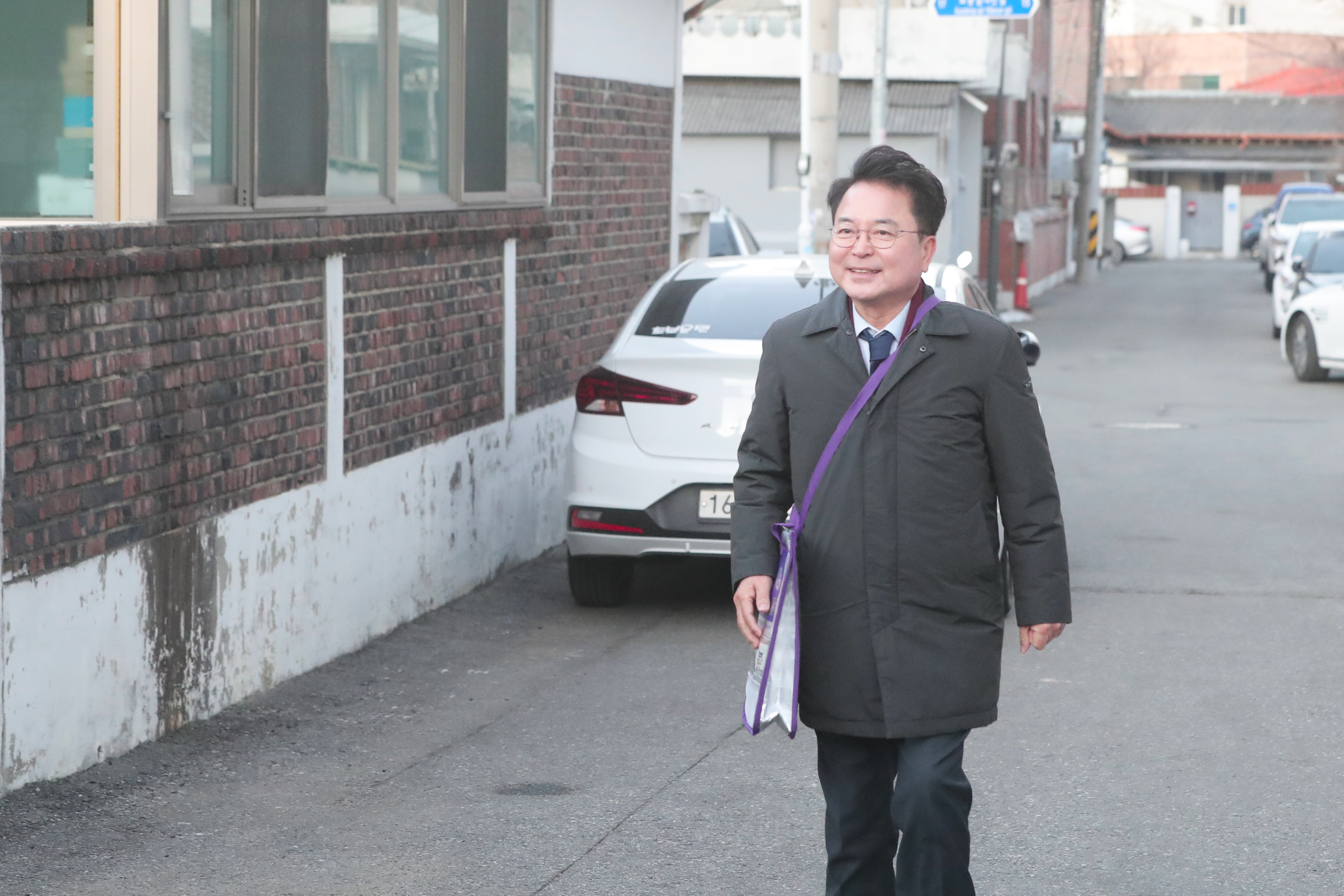 어르신 안부 우유배달