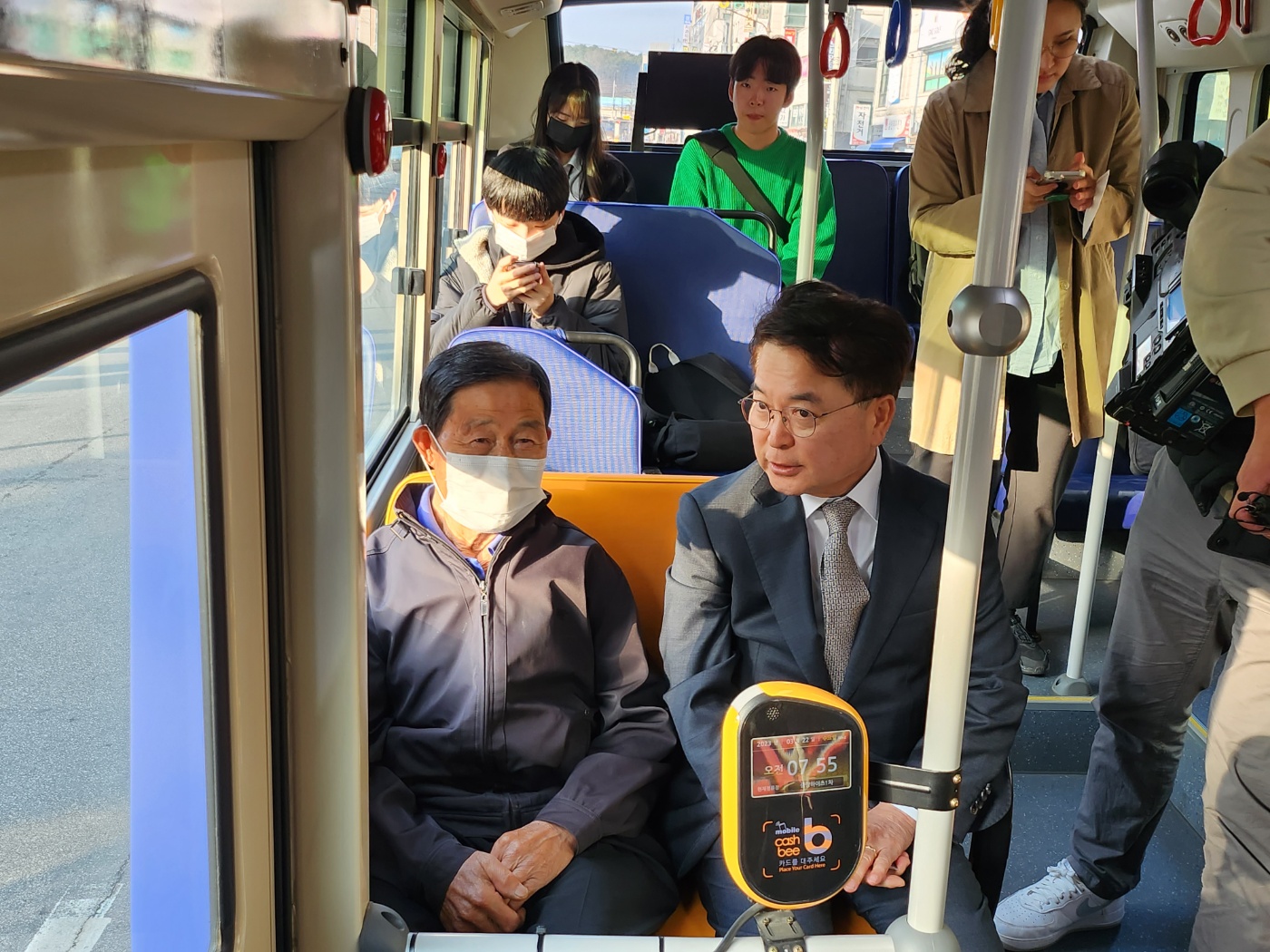 마을버스 개편 시승 점검
