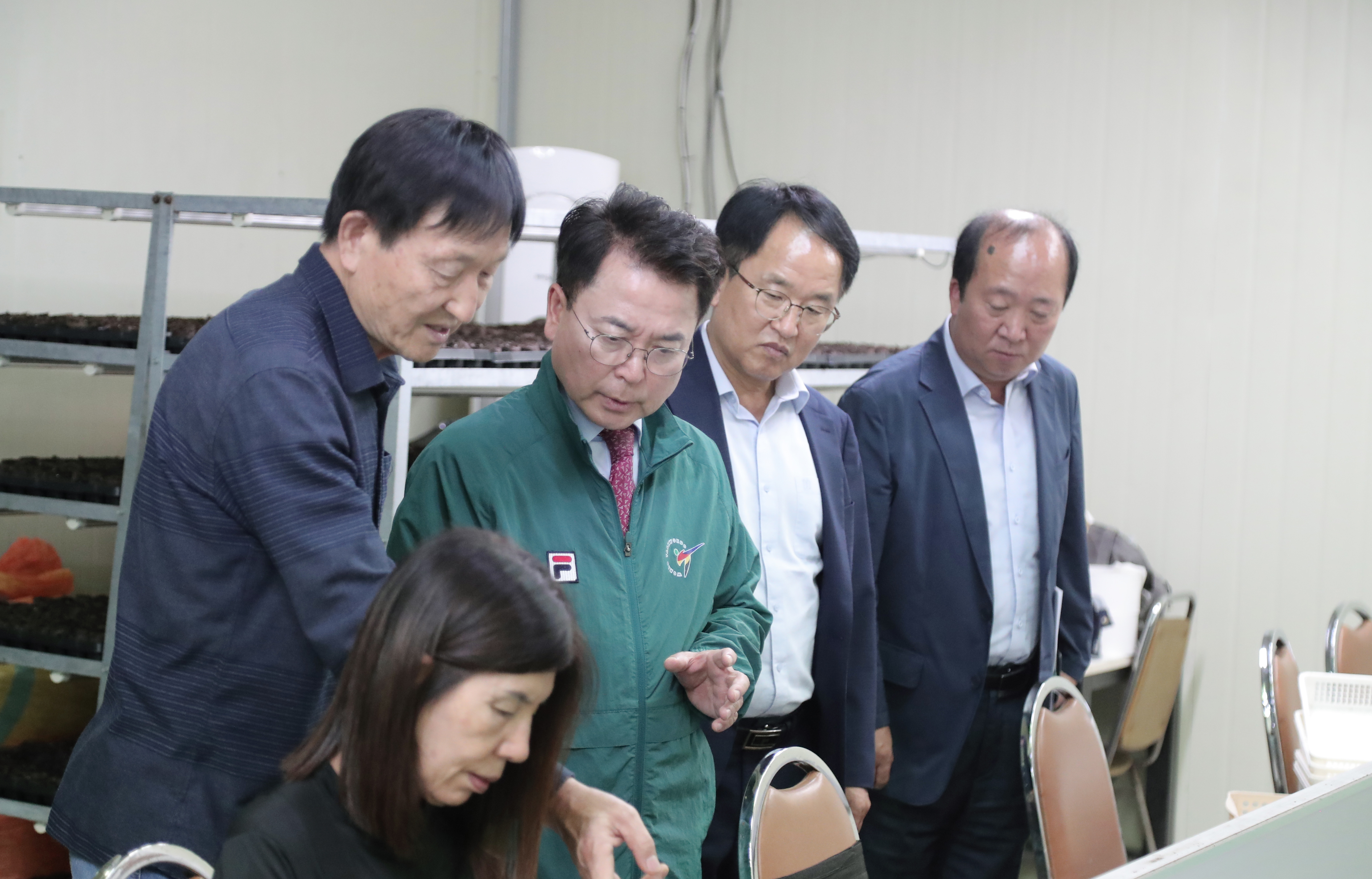 종자산업기반구축 사업예정지 방문