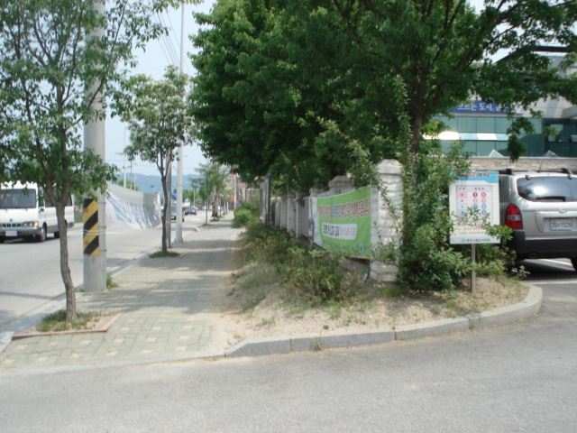 2011년 춘천가꾸미운동 추진사업장(2) 주민센터 앞