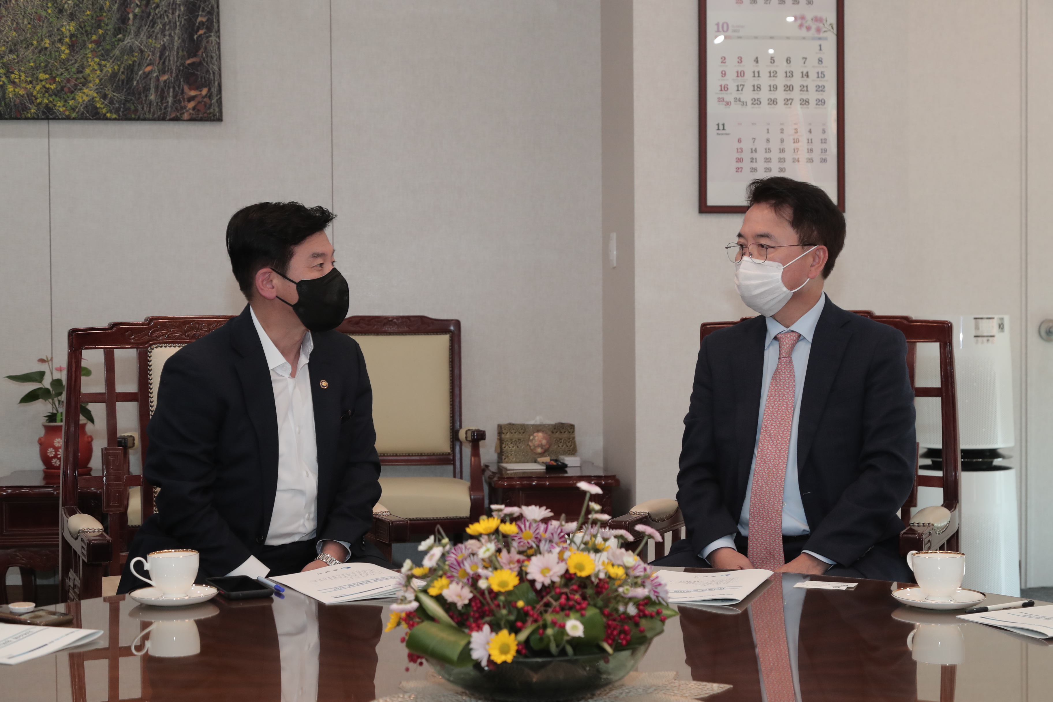 기재부 최상대 제2차관 간담회 및 시찰