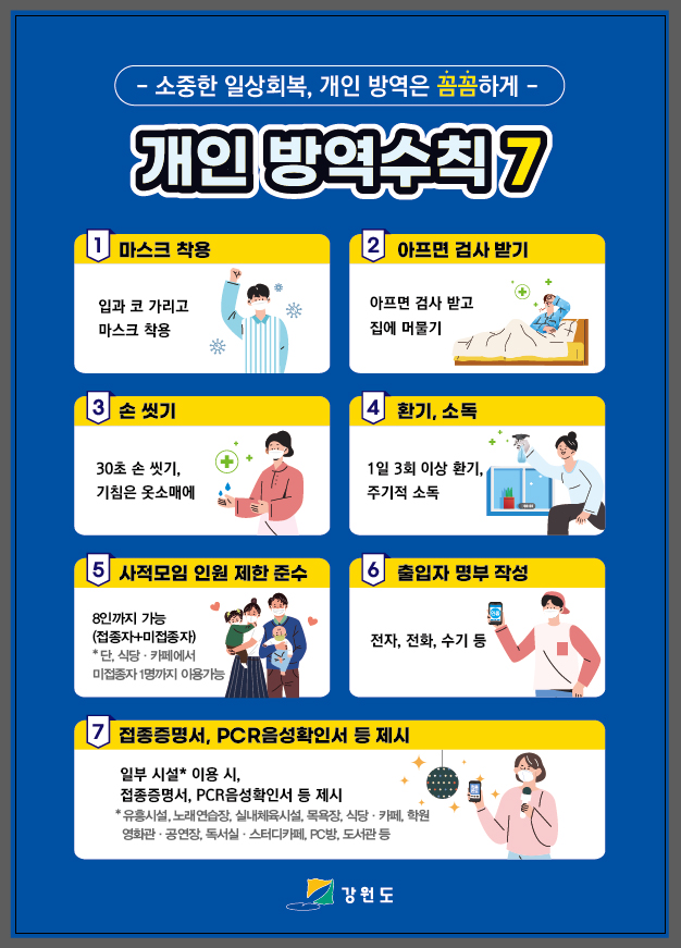 단계적 일상회복(1차개편) 안내