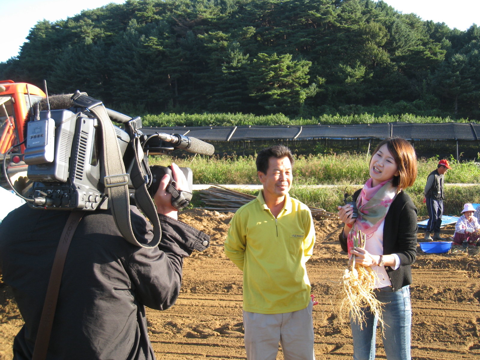 중국 항조우TV 방동1리 건강과 장수 특집기획 촬영