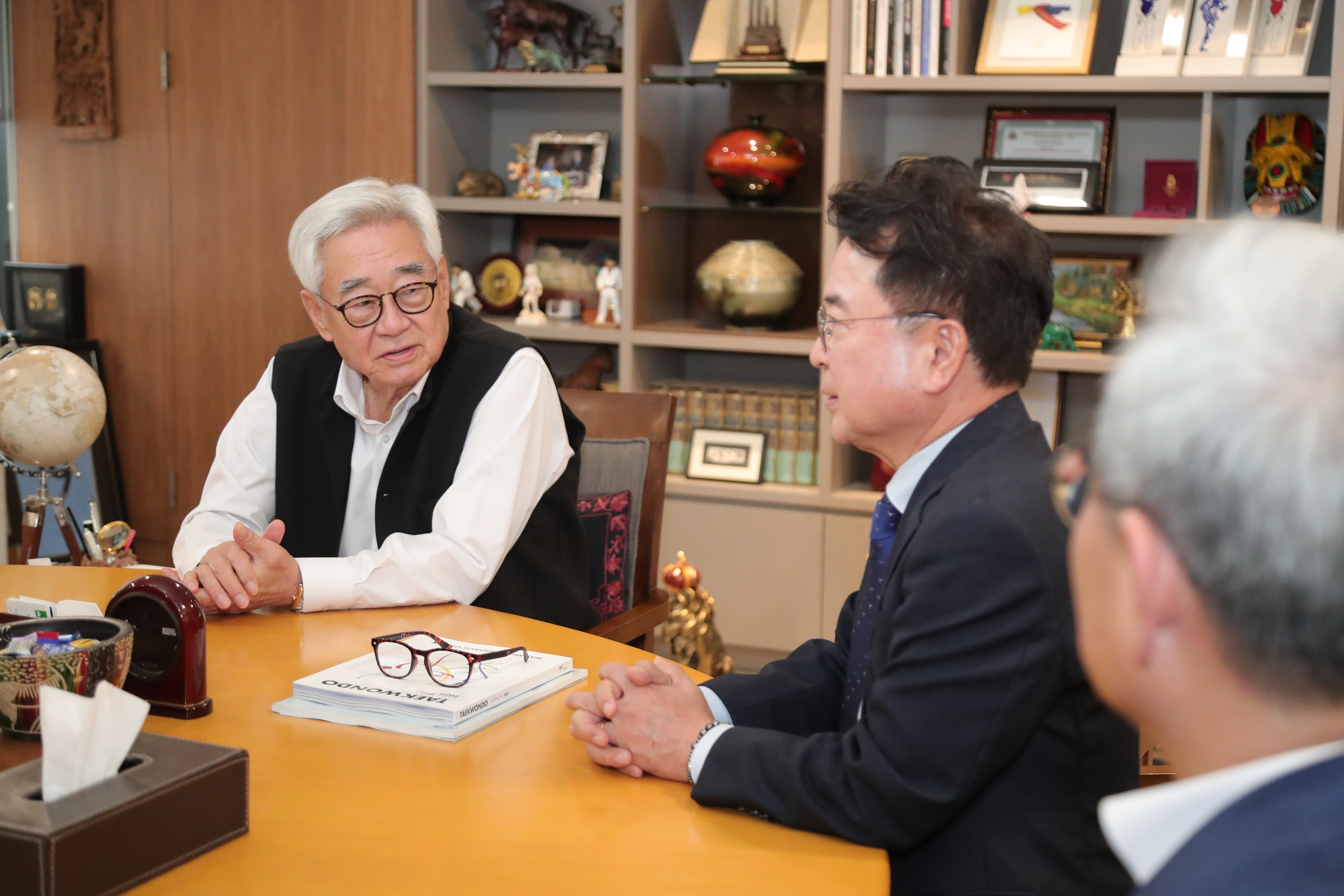 조정원 WT총재 접견