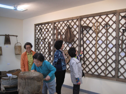 서울 강남부녀회 가산골마을 방문