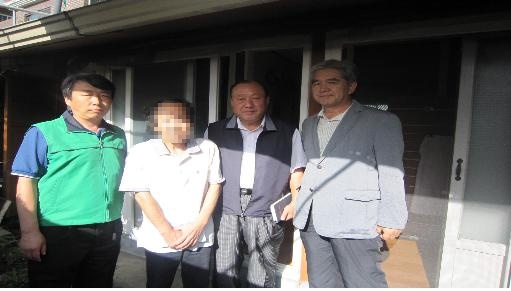 무궁화봉사단 불우이웃돕기 성금 전달