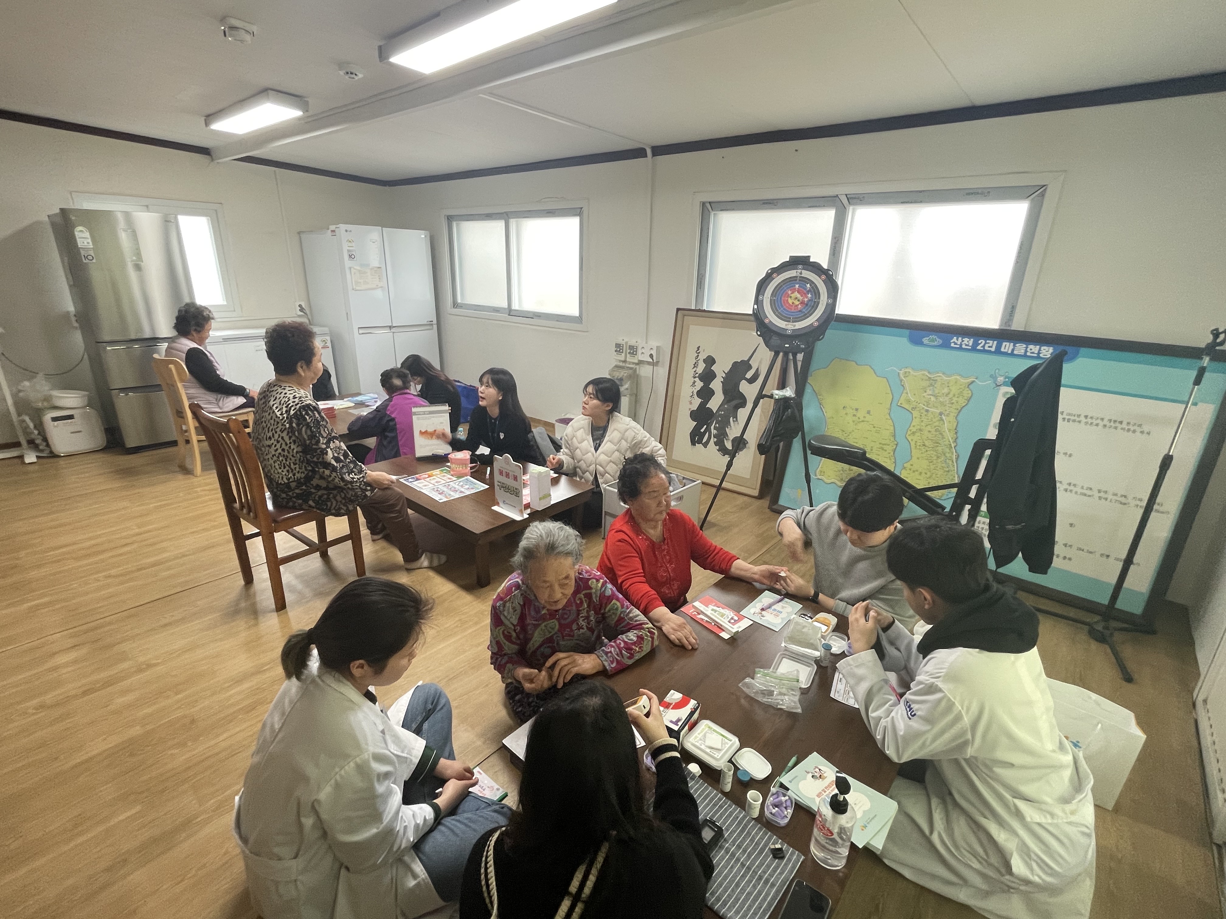 2024년 신북읍 찾아가는 보건복지, 우리마을 봄!봄!봄! 추진(3월, 산천2리 경로당)