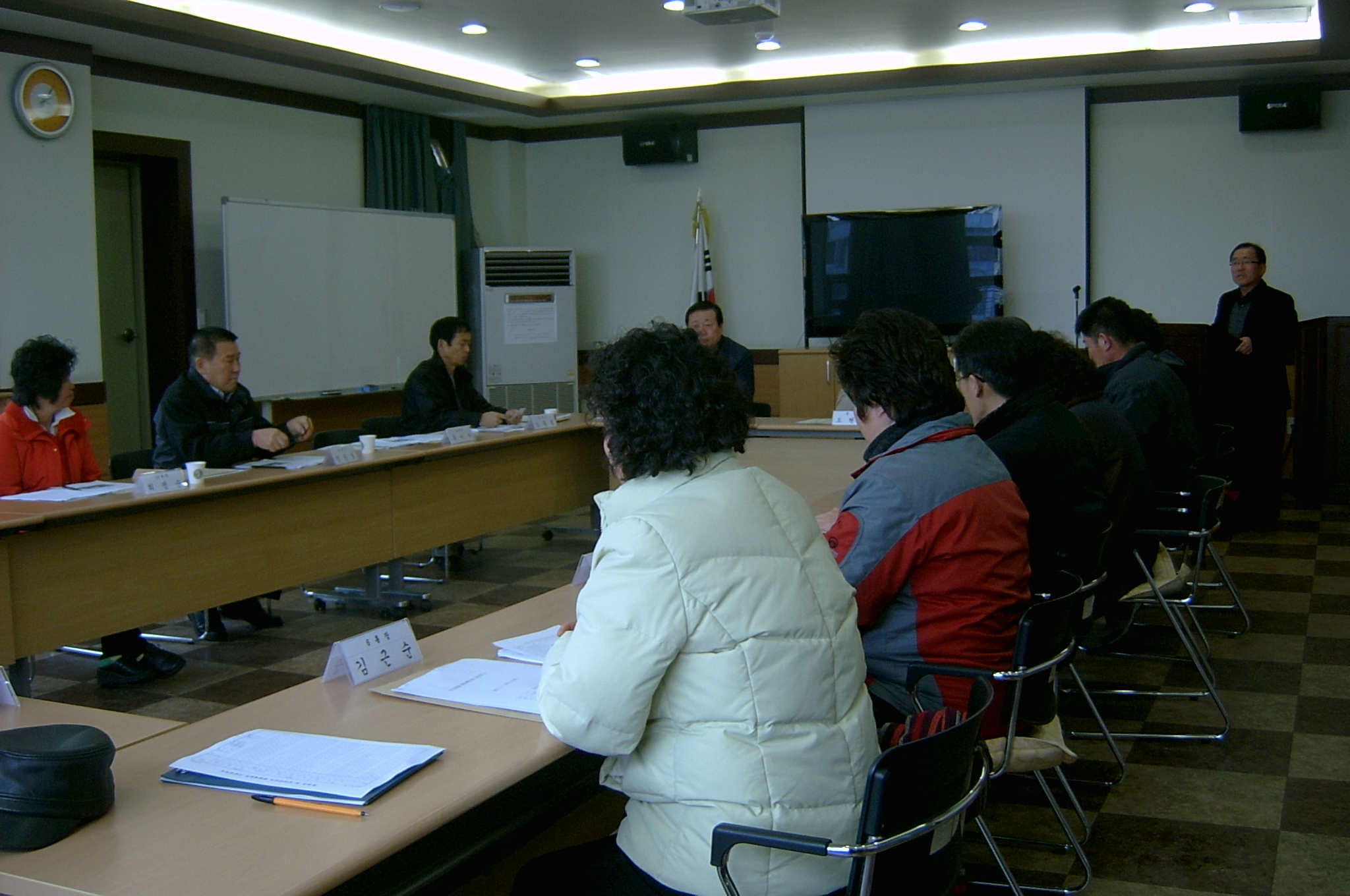 2012년 1월 통장정례회의