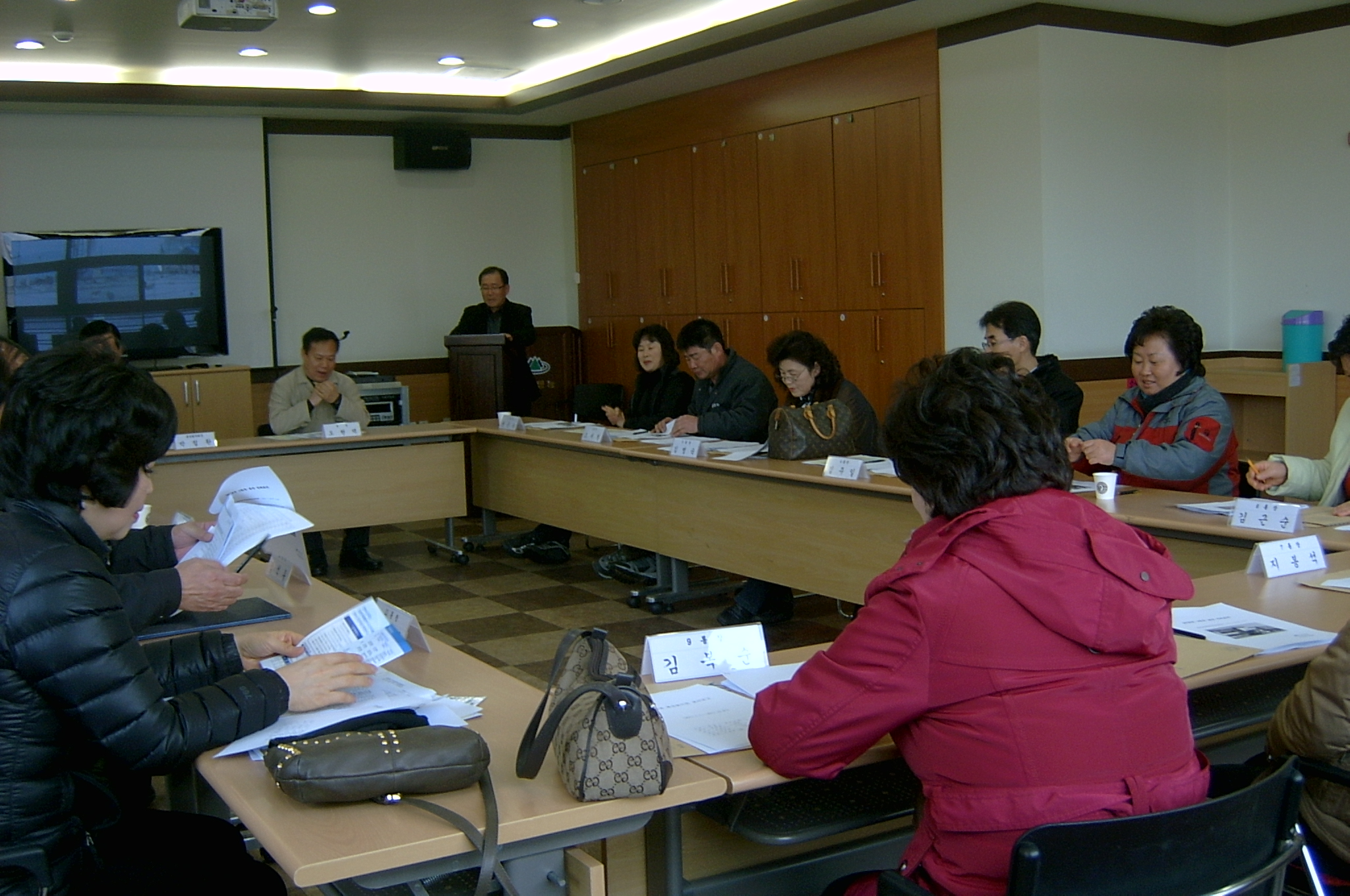 2012년 1월 통장정례회의