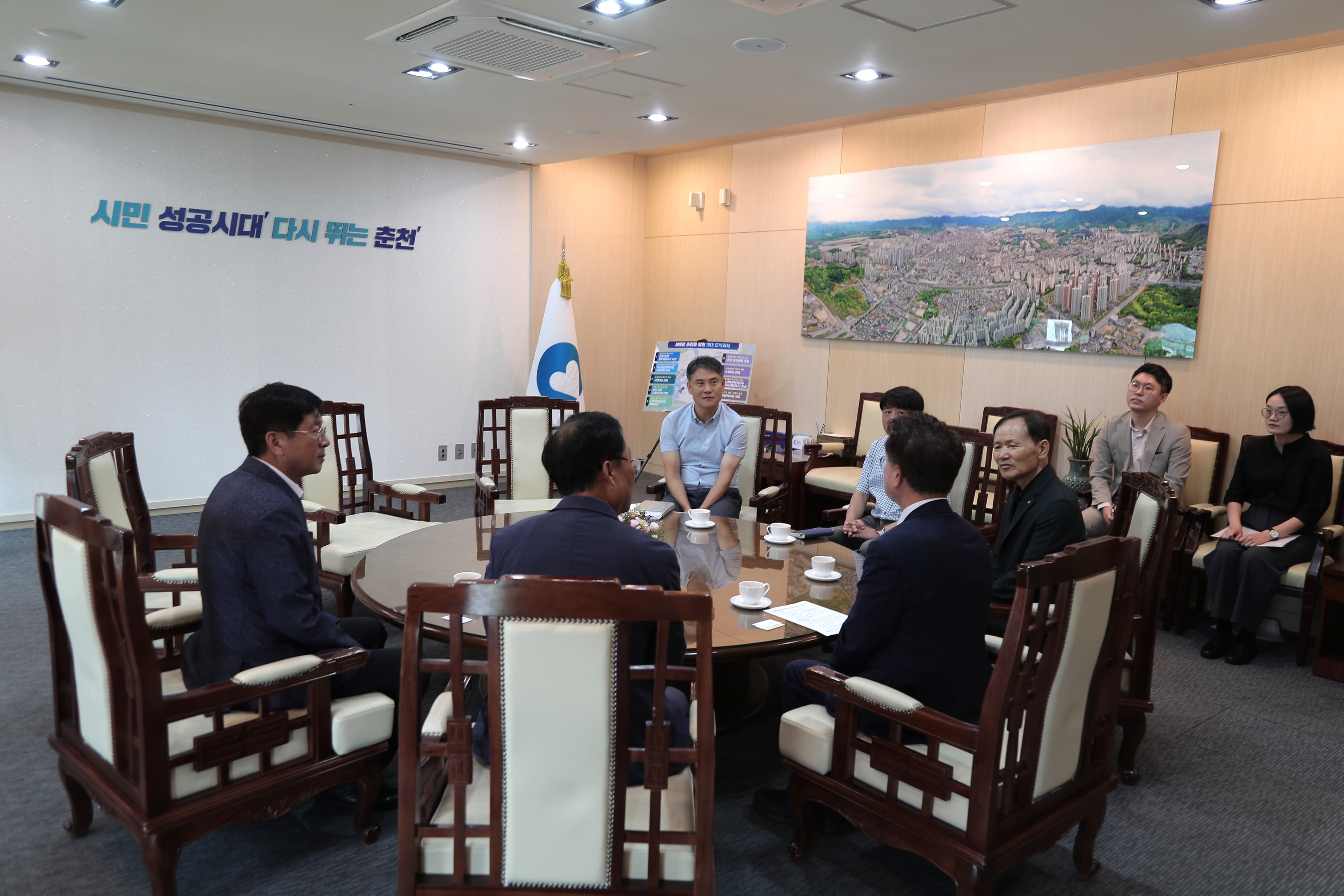 춘천농협·정선군 관내 범농협, 고향사랑기부금 교차 기부식