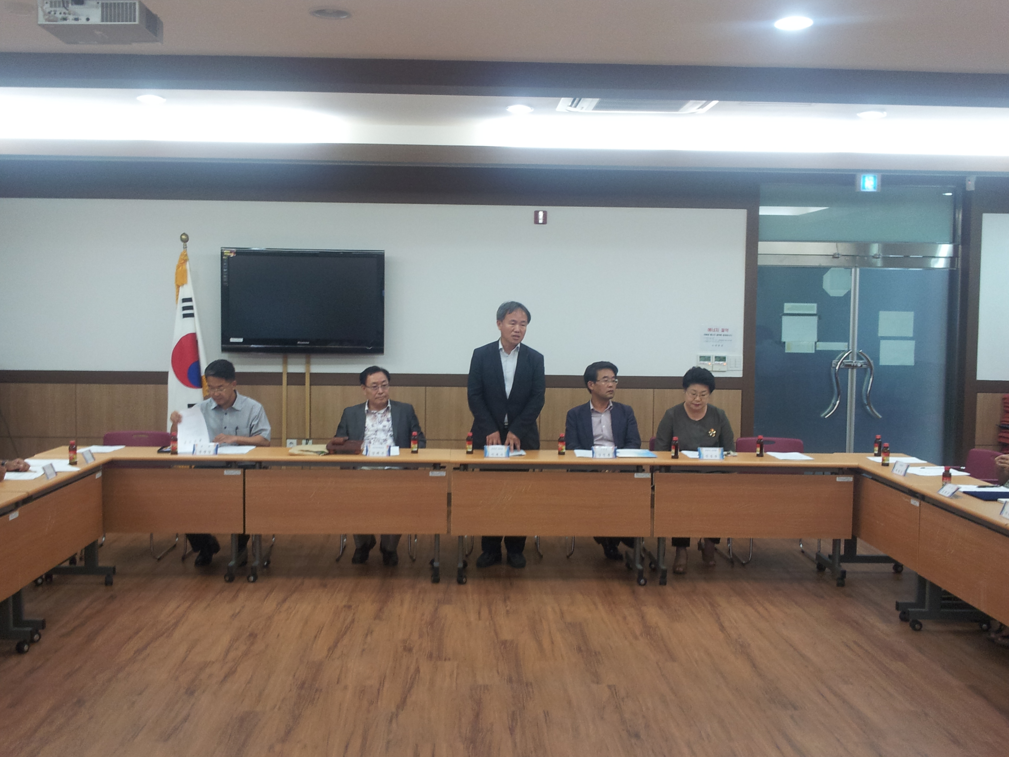 주민자치위원회 춘천시의회 의원 참석