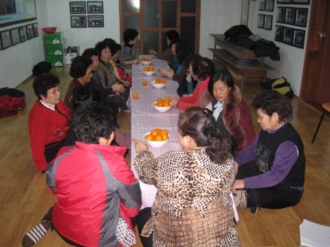 가산골마을 부녀회 결산총회
