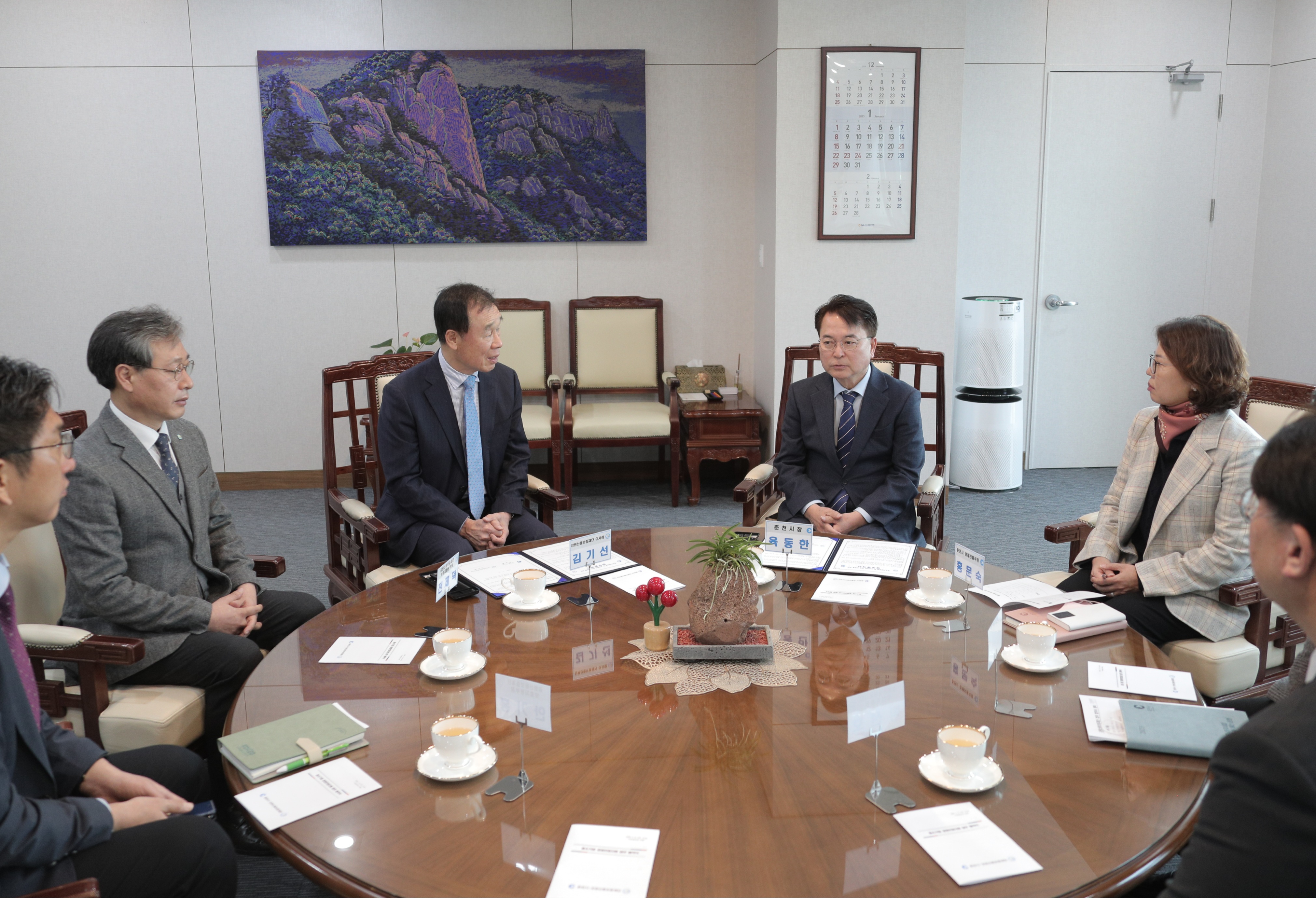 강원신용보증재단 특례보증 협약식