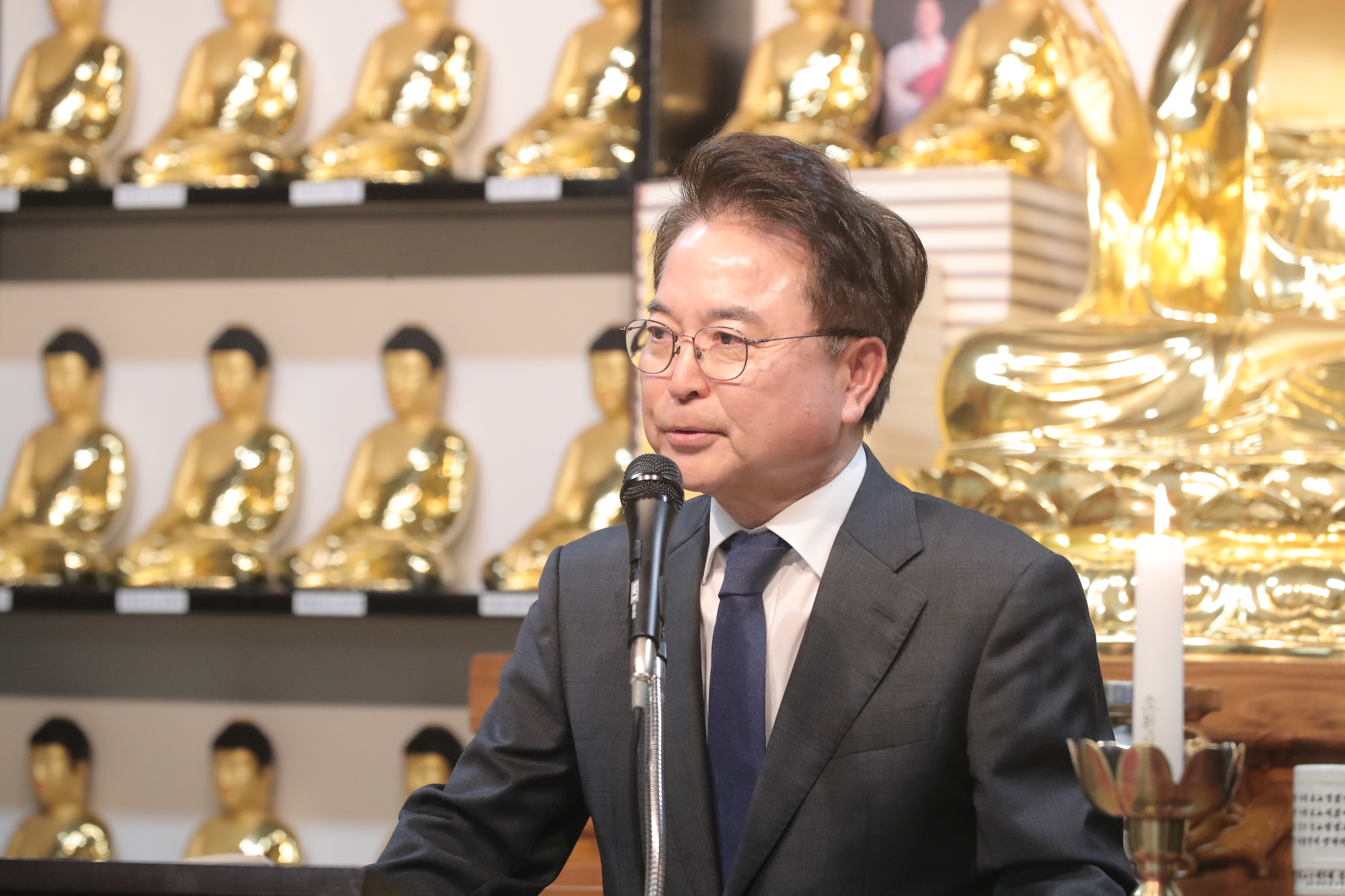 석왕사 다보탑 건립식 공양