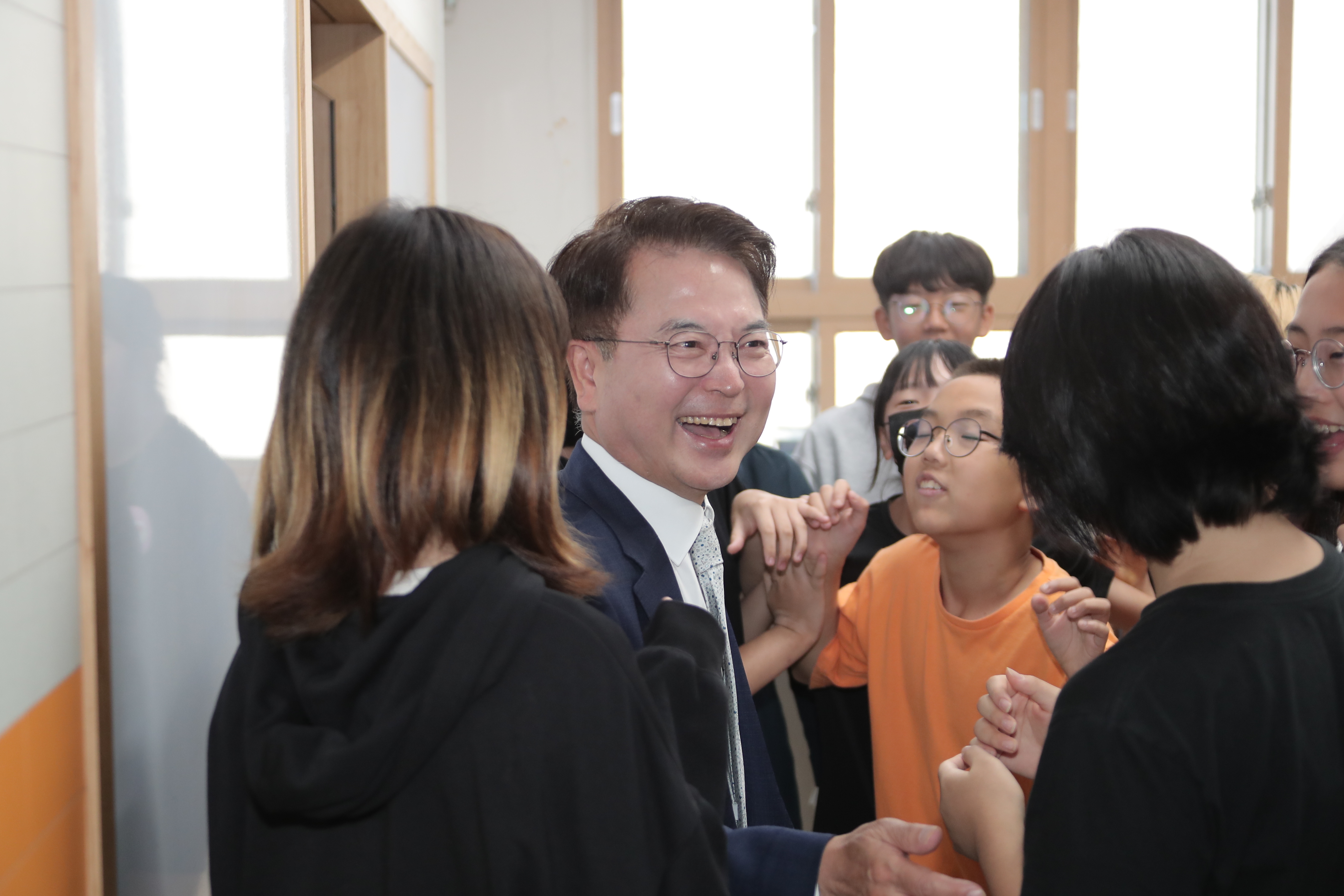 석사초교 코딩수업 참관