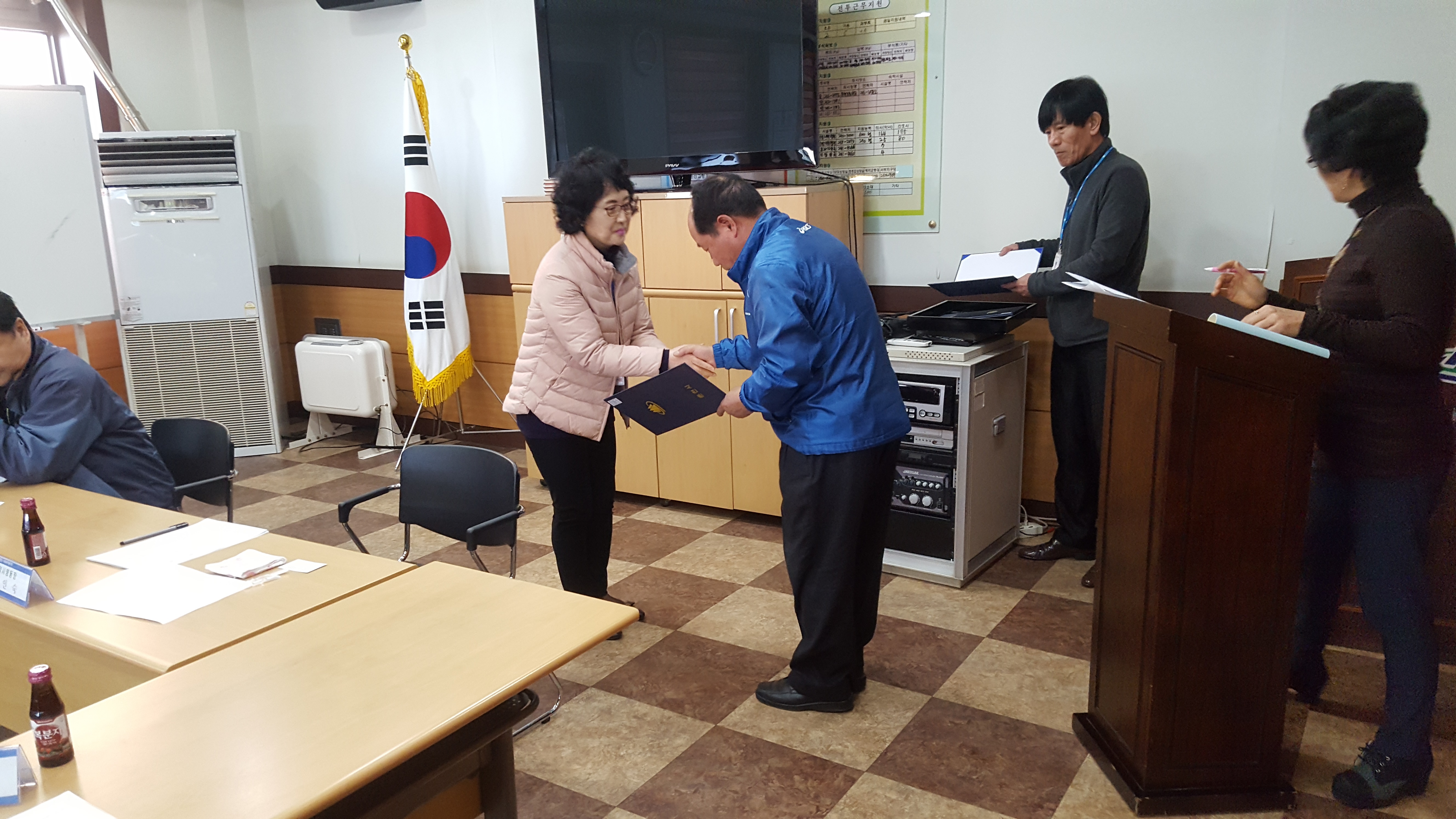 약사명동 사회복지봉사단 회의