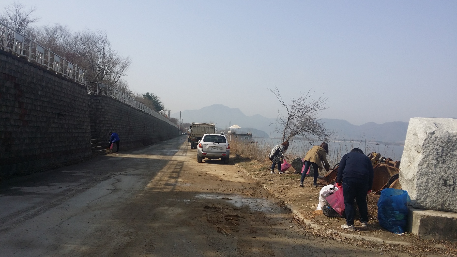 3월 의암호 주변 환경정화운동