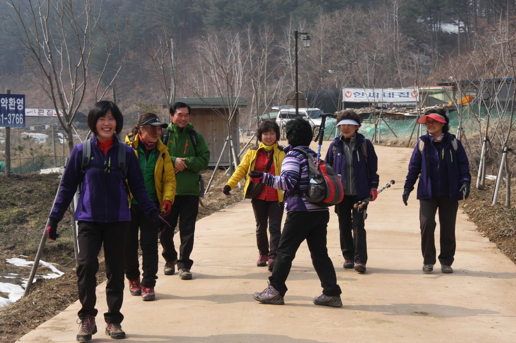 통장협의회 산악회 신입회원 환영 신년산행