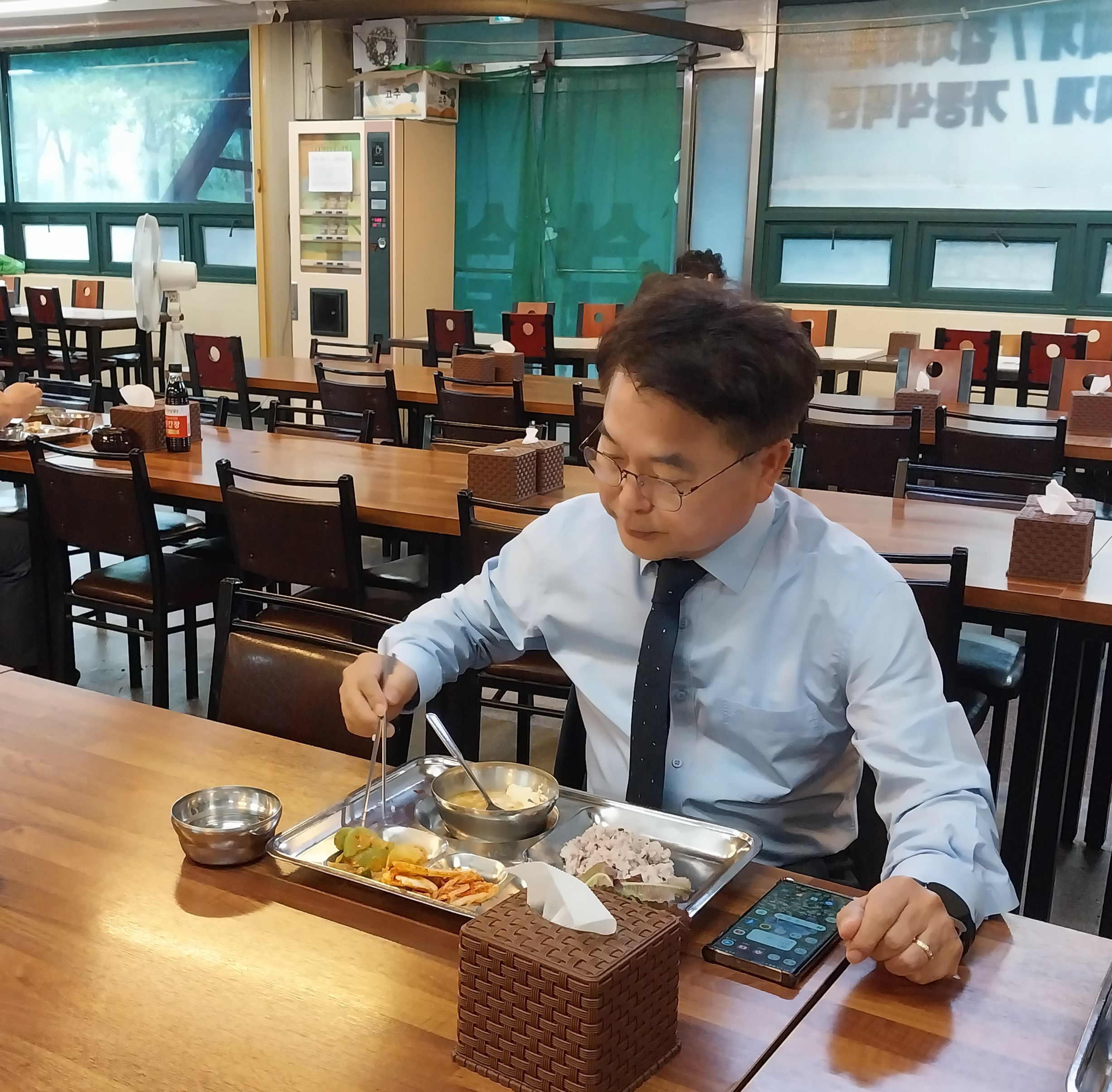 제일기사식당 방문