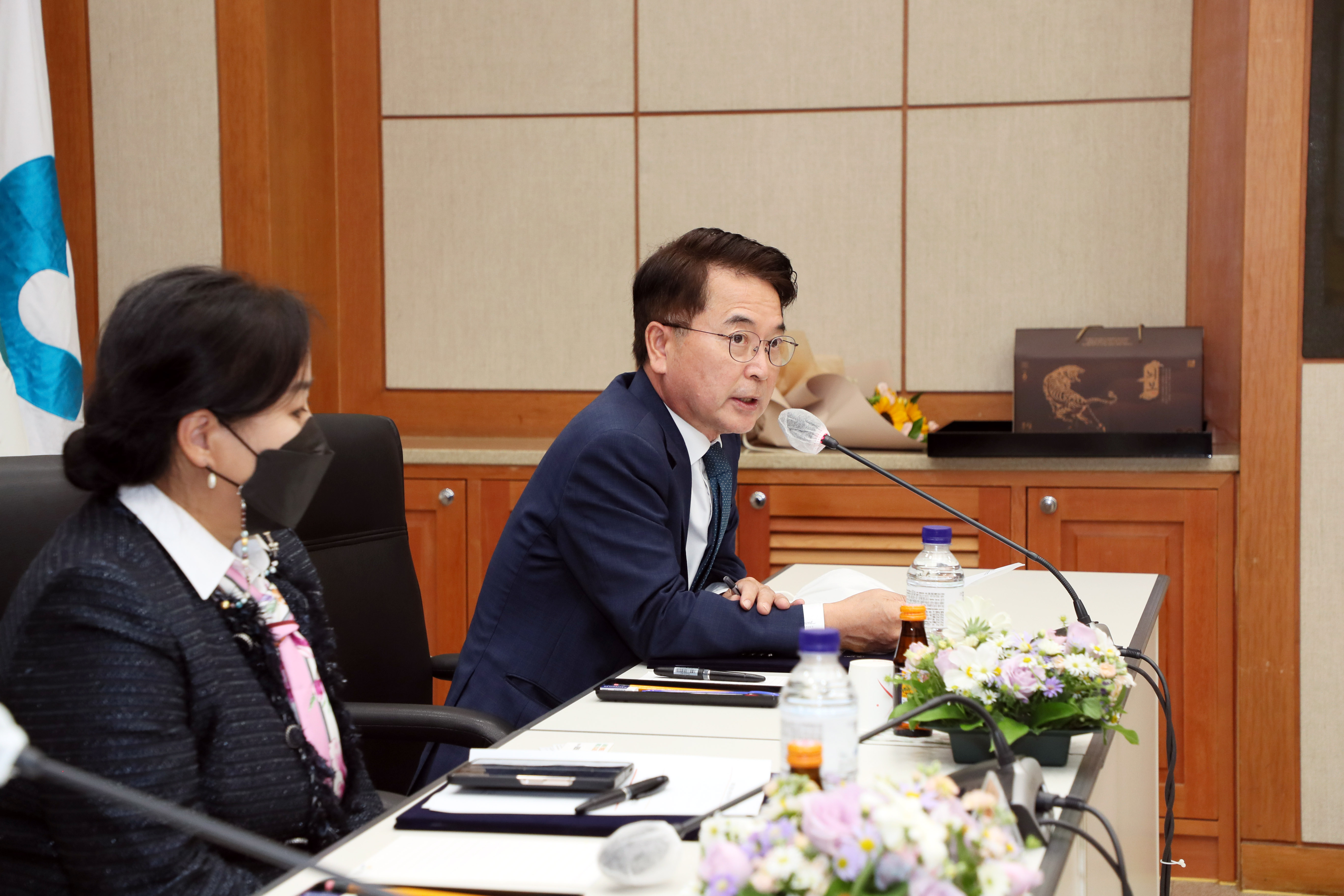 (주)뉴메드 춘천 이전 투자협약식