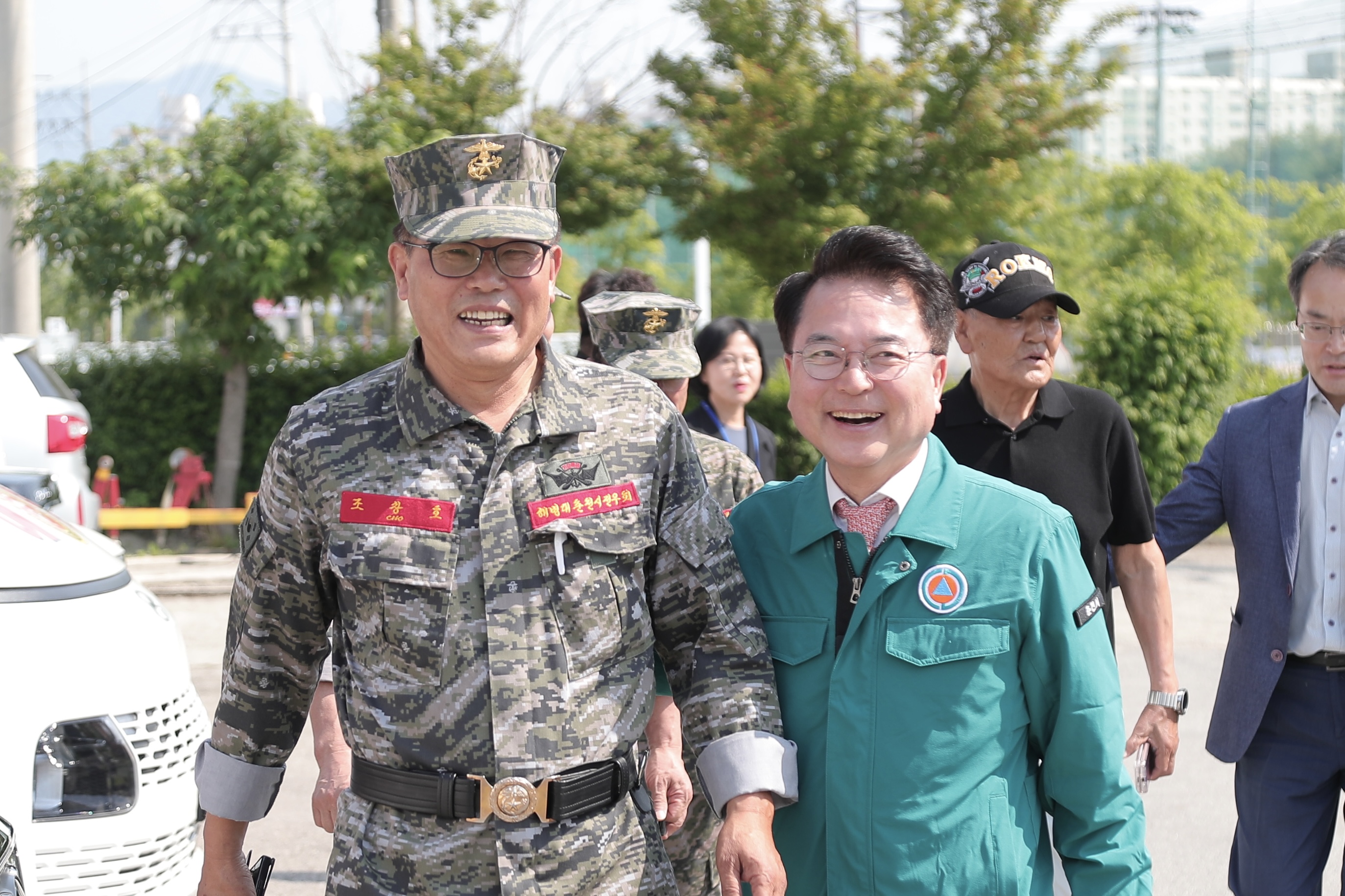 해병대전우회 방문