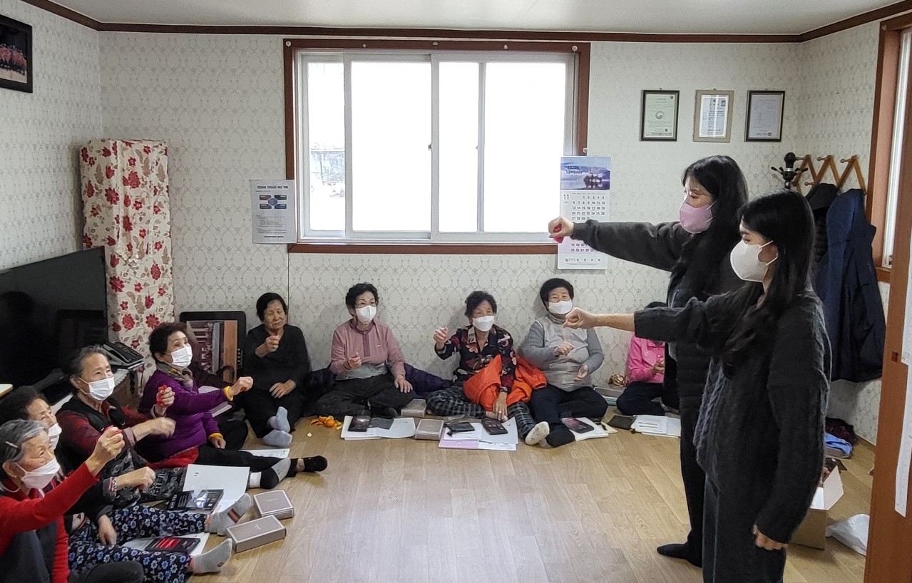 후평2·3, 효자3동 경로당 건강증진 교육 진행
