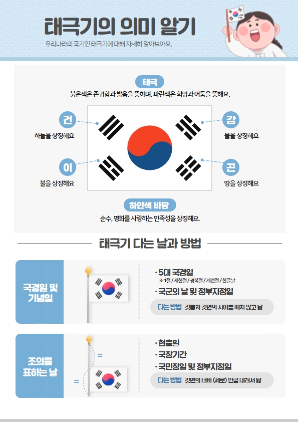 삼일절 태극기달기 캠페인 안내